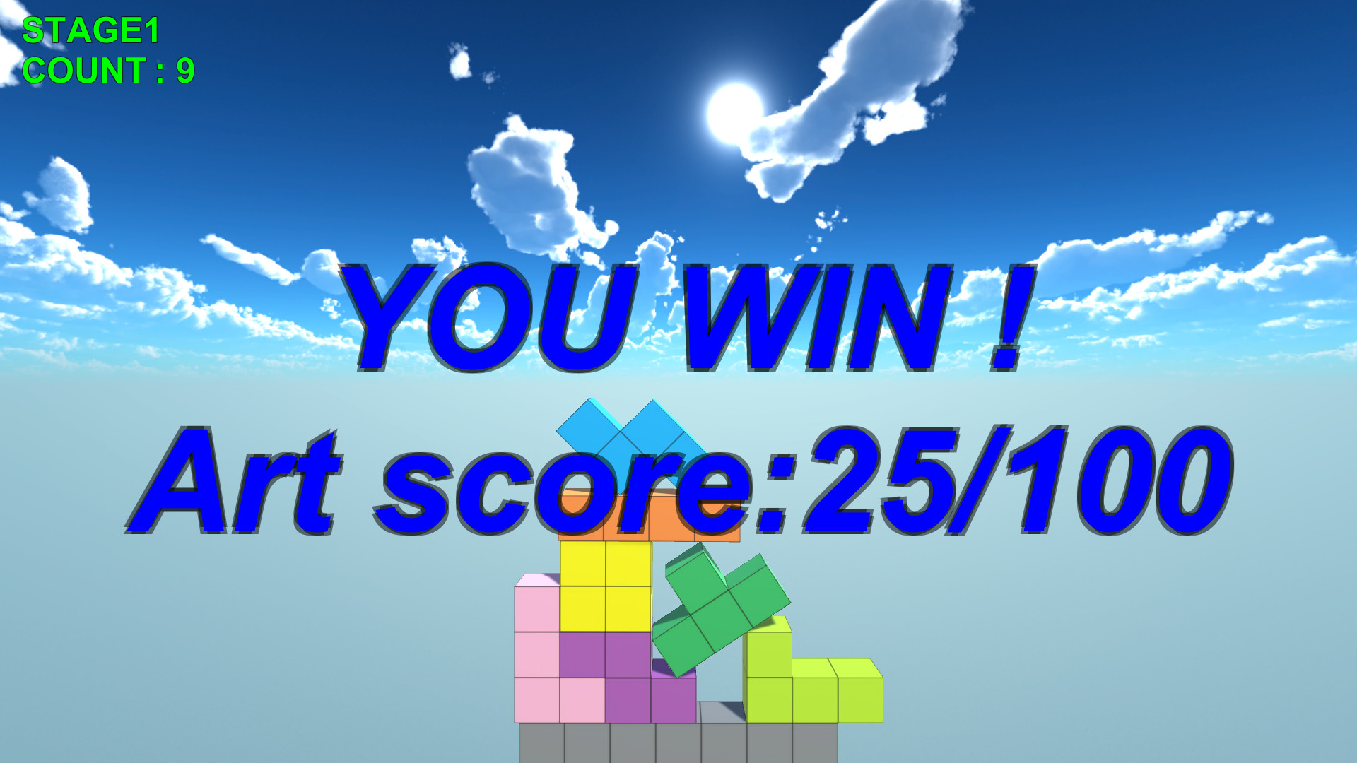 AllBlocksWantToBeStacked screenshot 2
