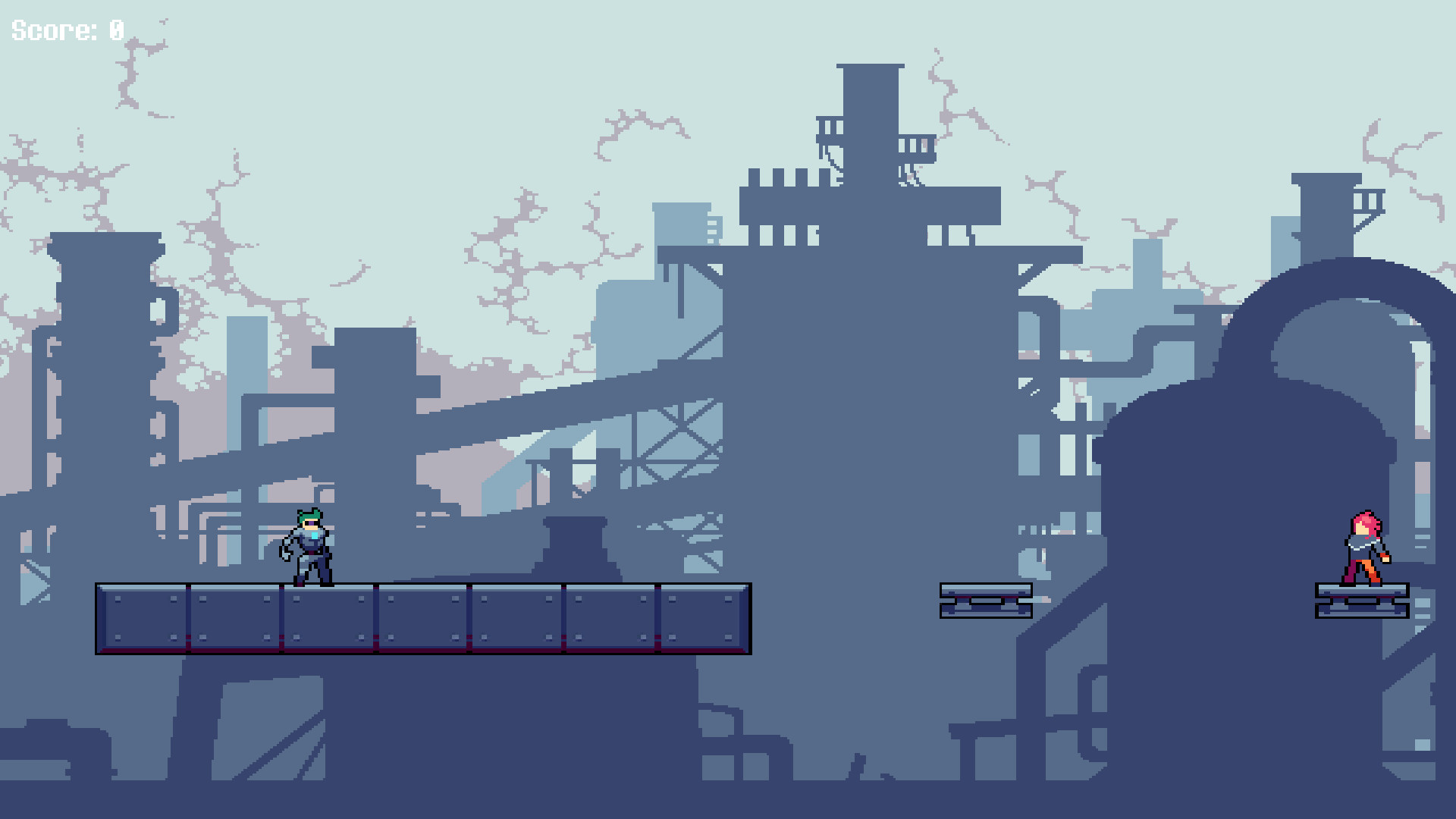 Cyber Runner 2048 screenshot 1