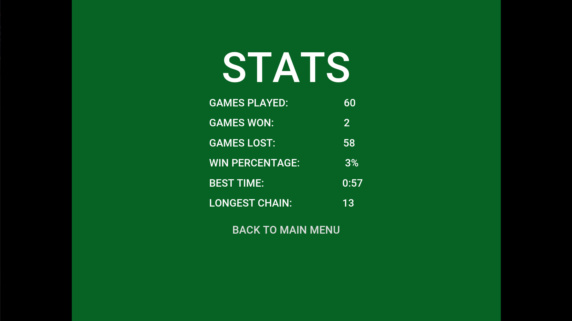 Golf Solitaire Simple screenshot 21