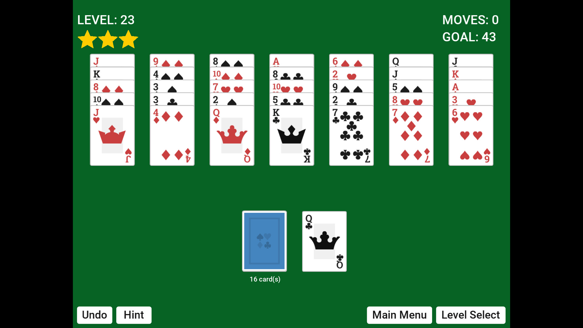 Golf Solitaire Simple screenshot 14