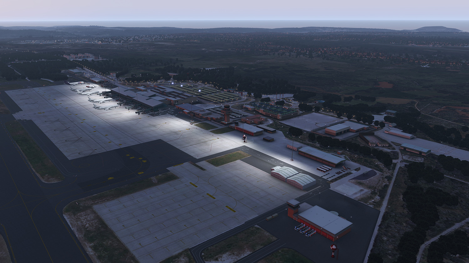 X-Plane 11 - Add-on: Aerosoft - Airport Menorca screenshot 17
