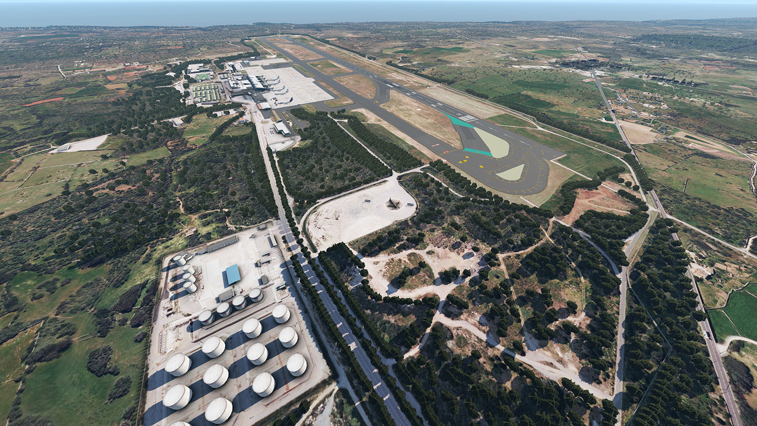 X-Plane 11 - Add-on: Aerosoft - Airport Menorca screenshot 15