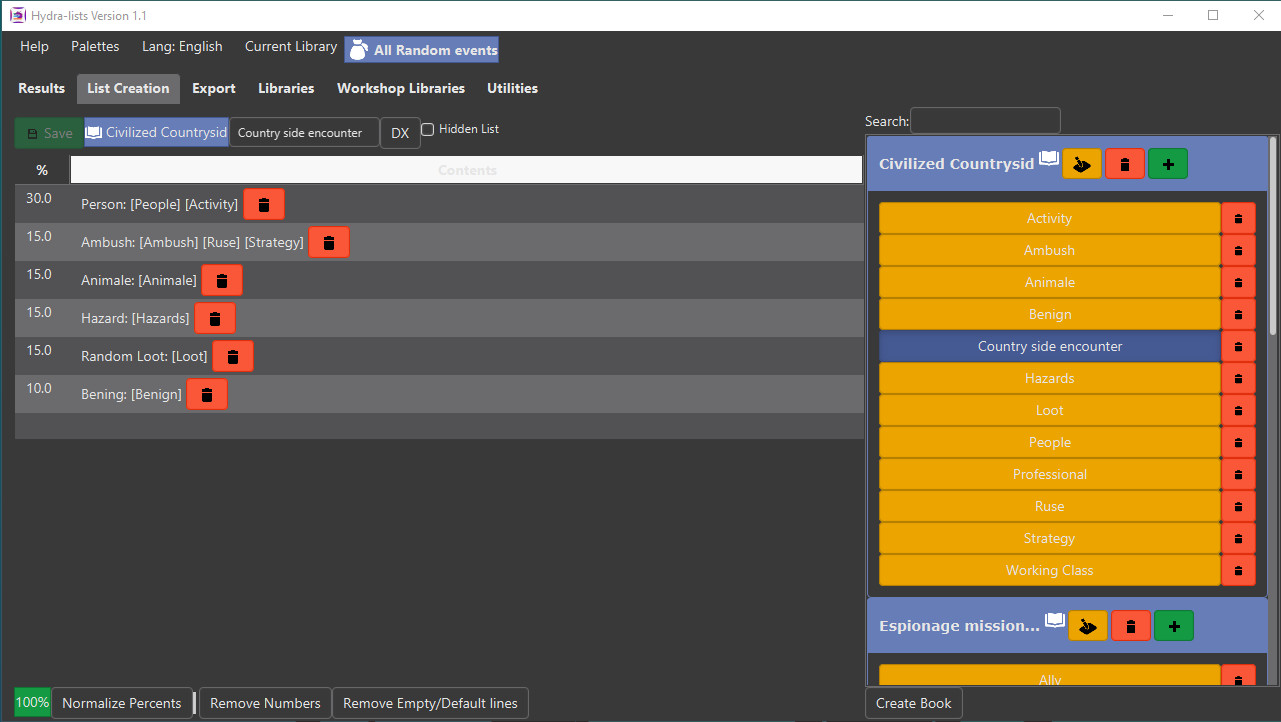 Hydra Lists screenshot 2