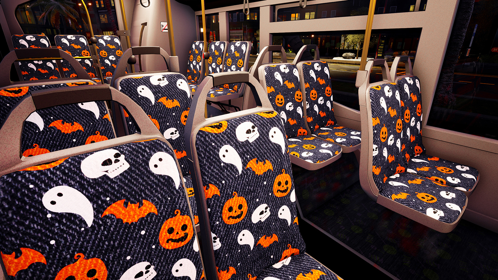 Bus Simulator 21 Next Stop - Halloween Interior Pack screenshot 4