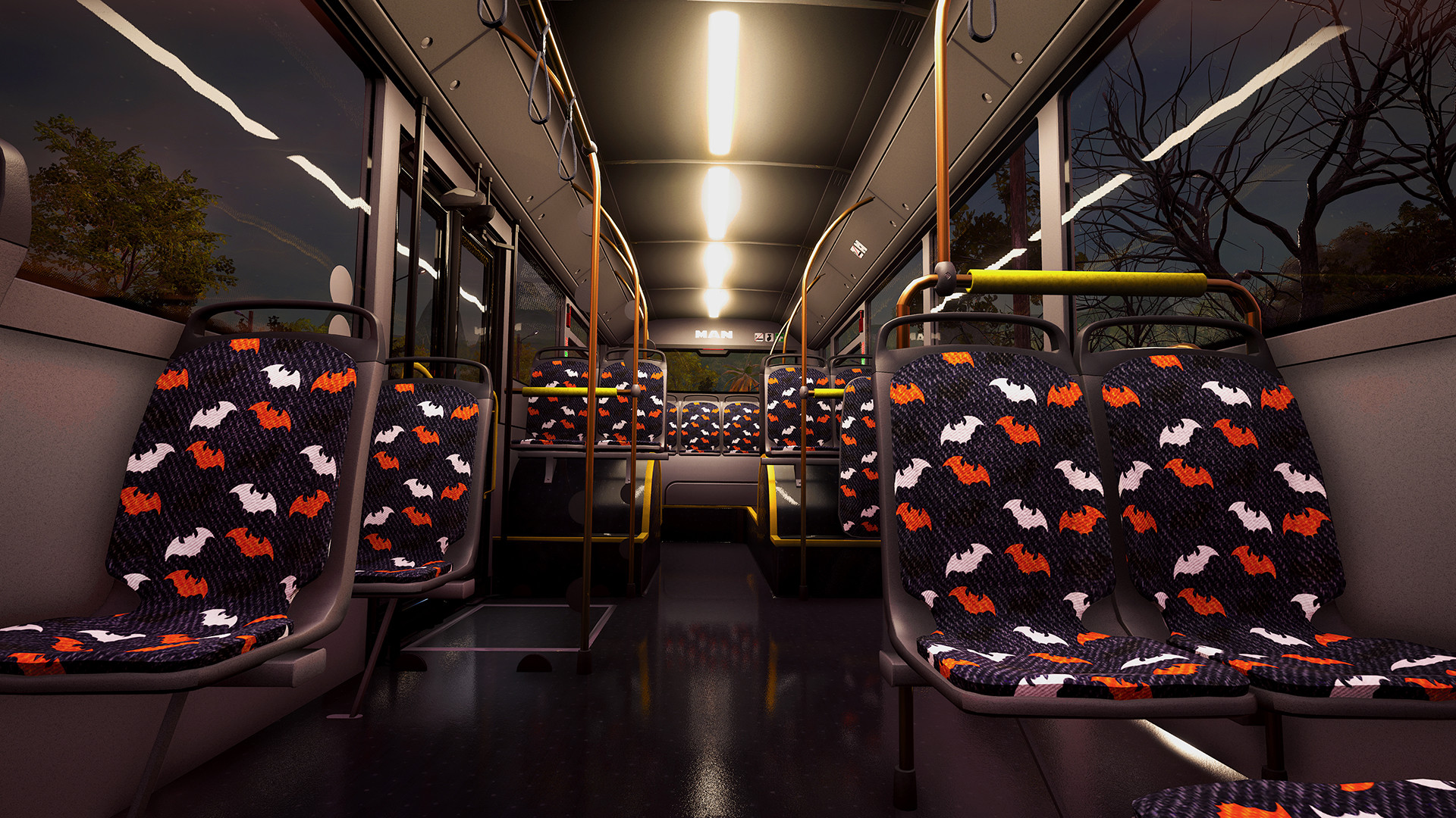Bus Simulator 21 Next Stop - Halloween Interior Pack screenshot 1