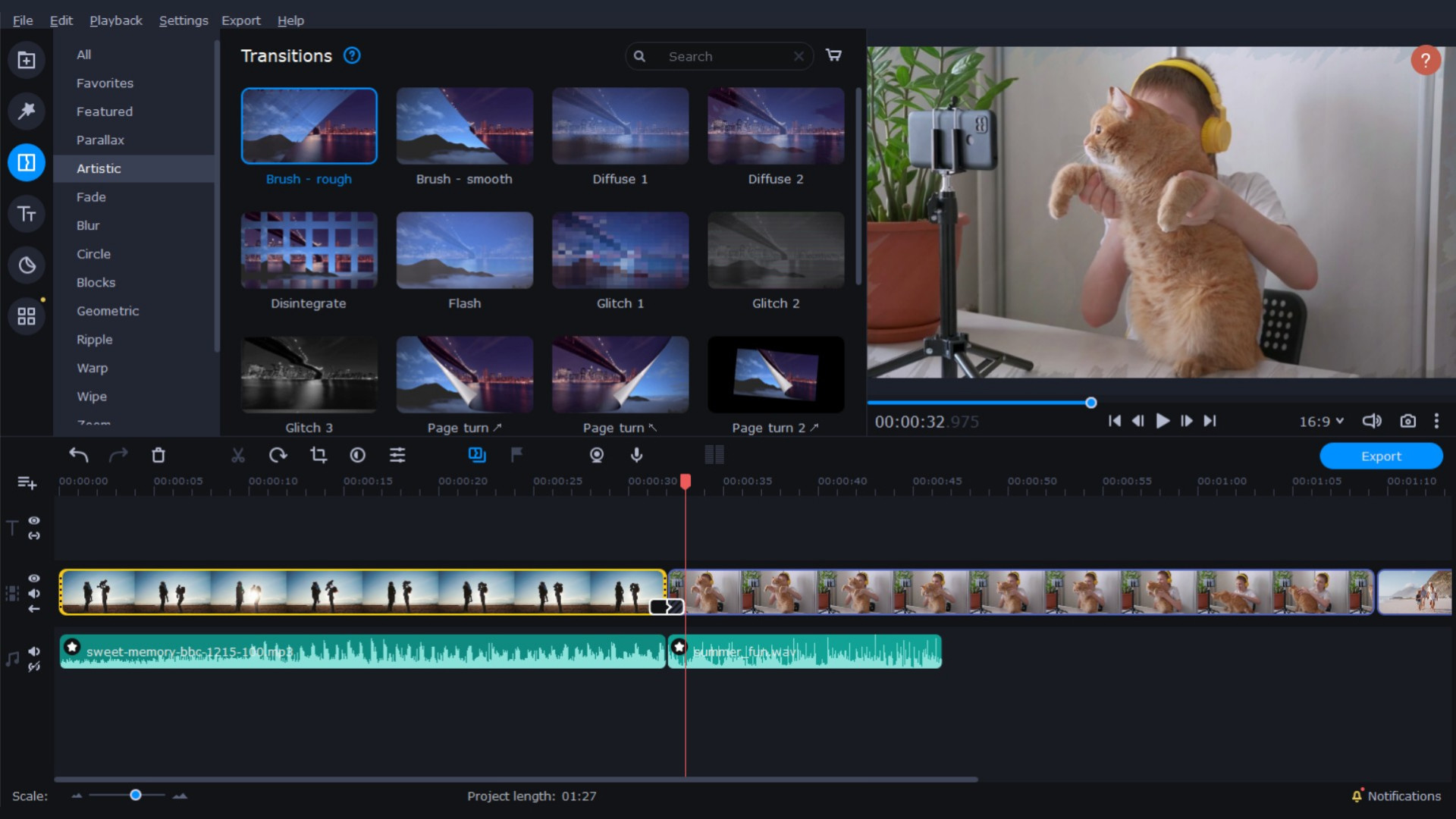 Movavi Video Editor Plus 2022 screenshot 4