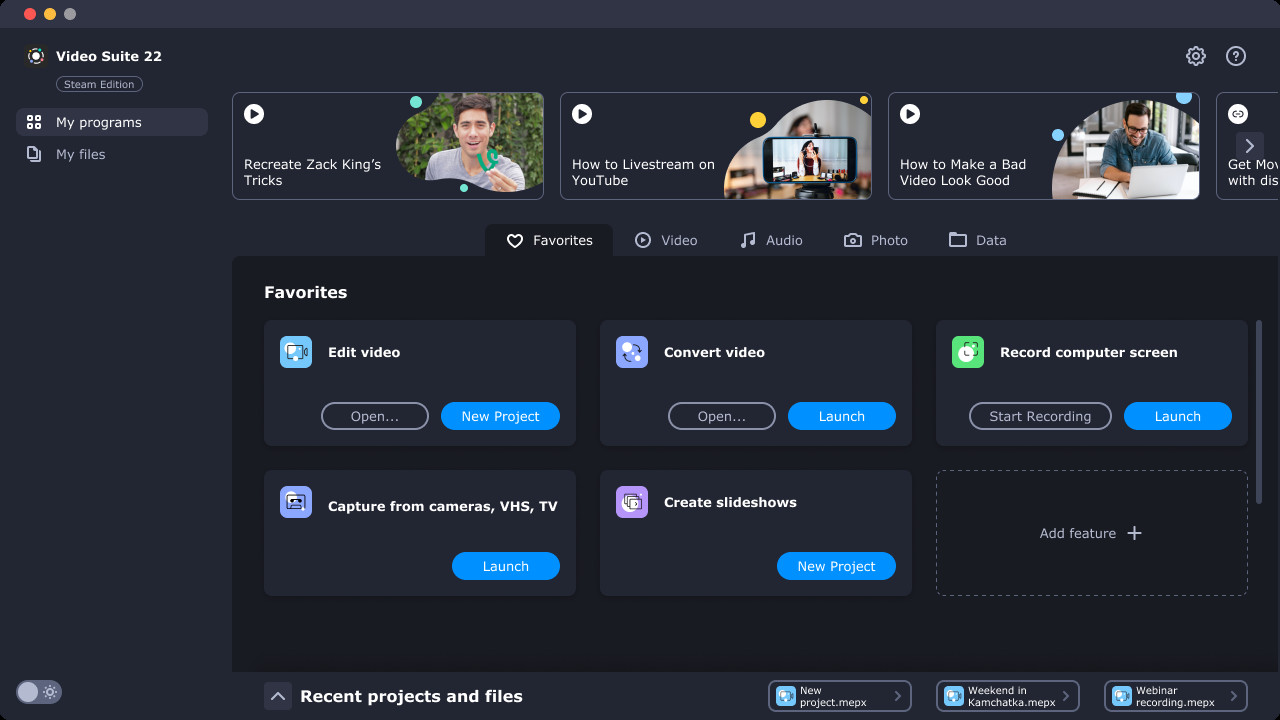 Movavi Video Suite 2022 Steam Edition  screenshot 2