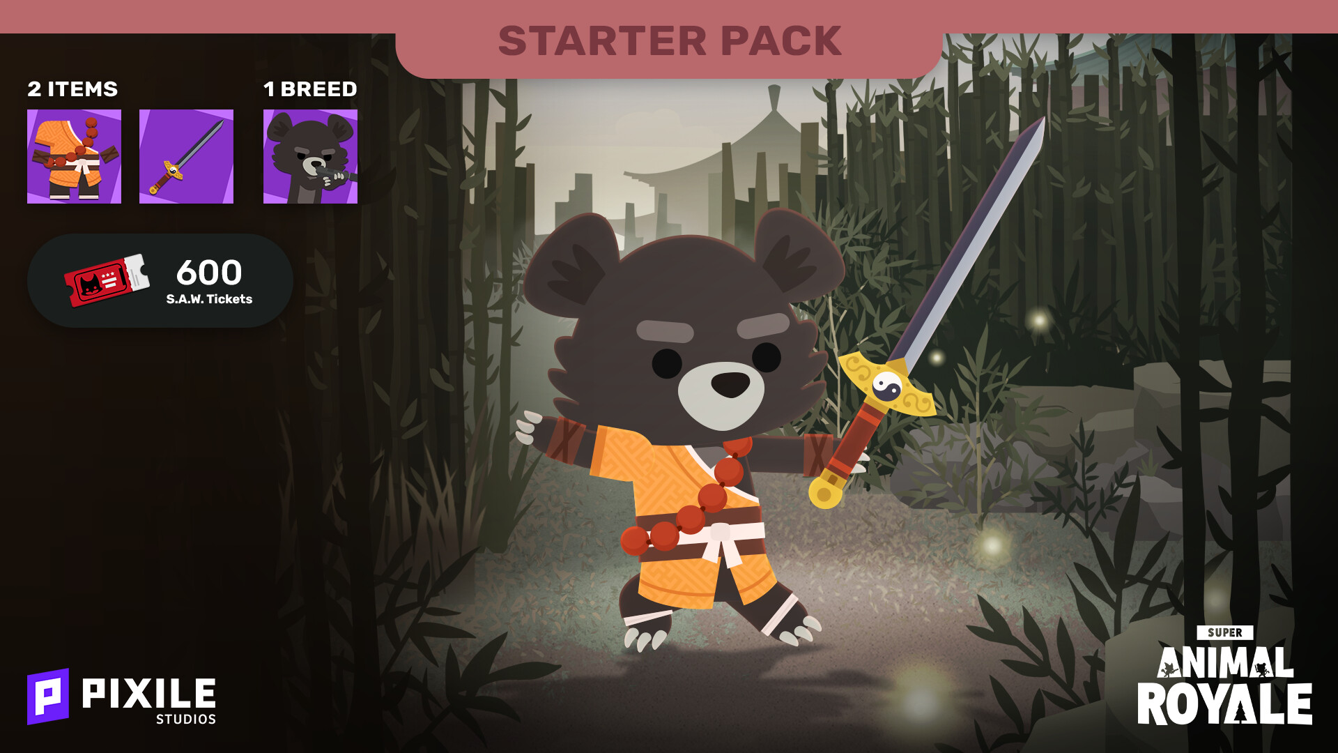 Super Animal Royale Season 2 Starter Pack screenshot 1