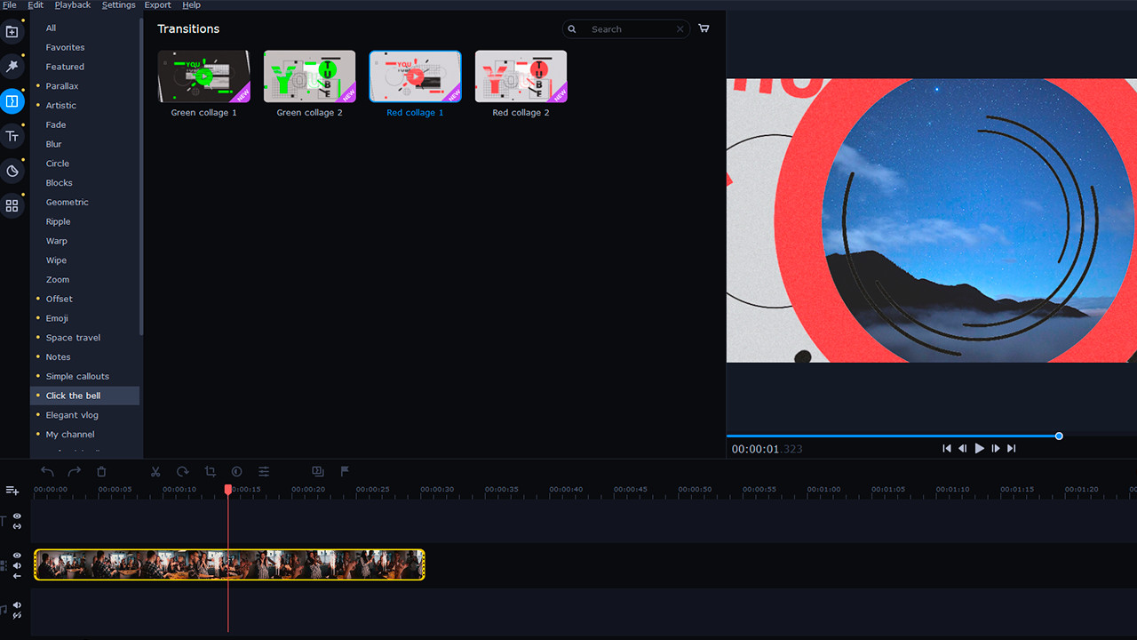 Movavi Slideshow Maker 8 - Let's Start a Vlog Set screenshot 2
