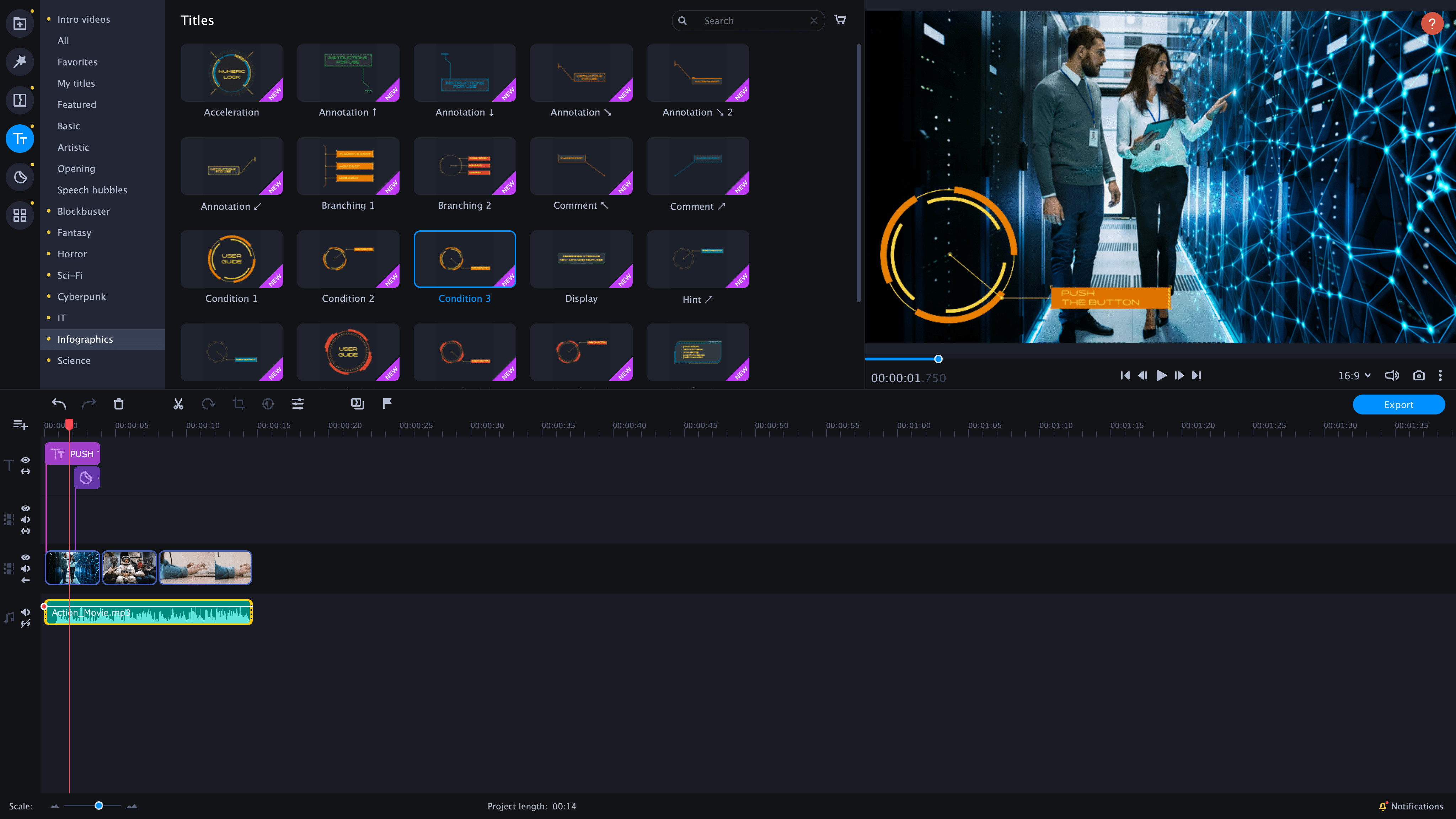 Movavi Video Suite 2022 - Technology Set screenshot 5