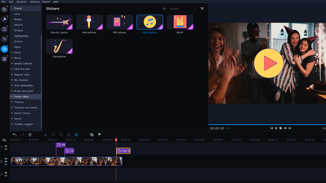 Movavi Video Suite 2022 - Creative Set screenshot 2