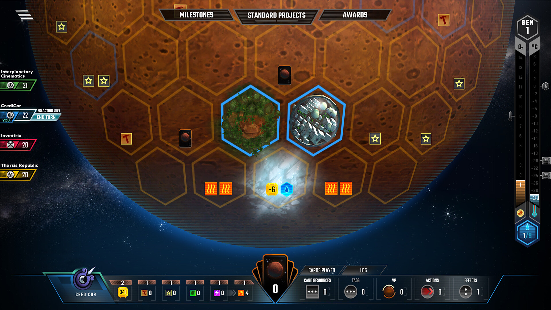 Terraforming Mars - Hellas & Elysium screenshot 2