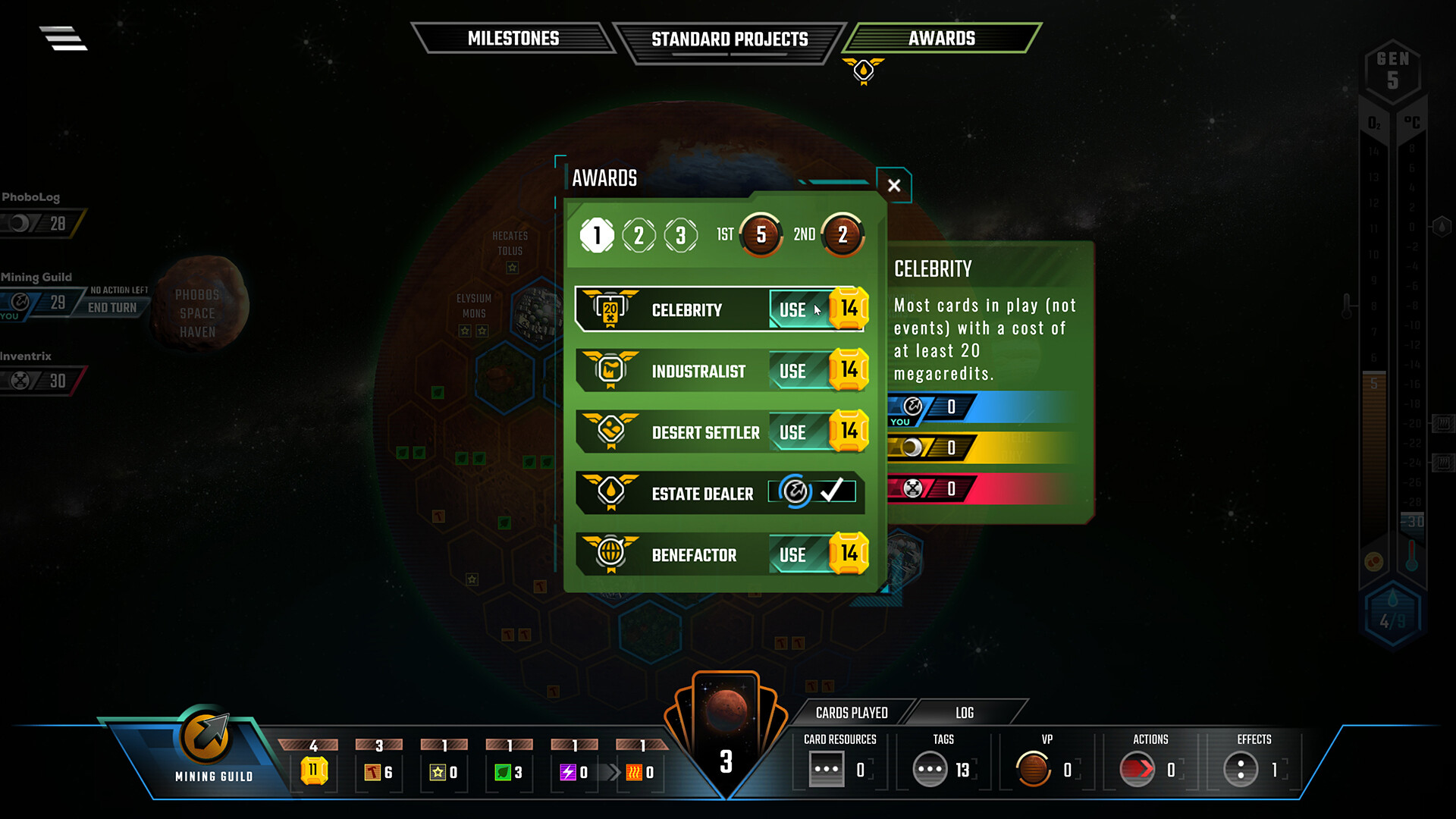 Terraforming Mars - Hellas & Elysium screenshot 1