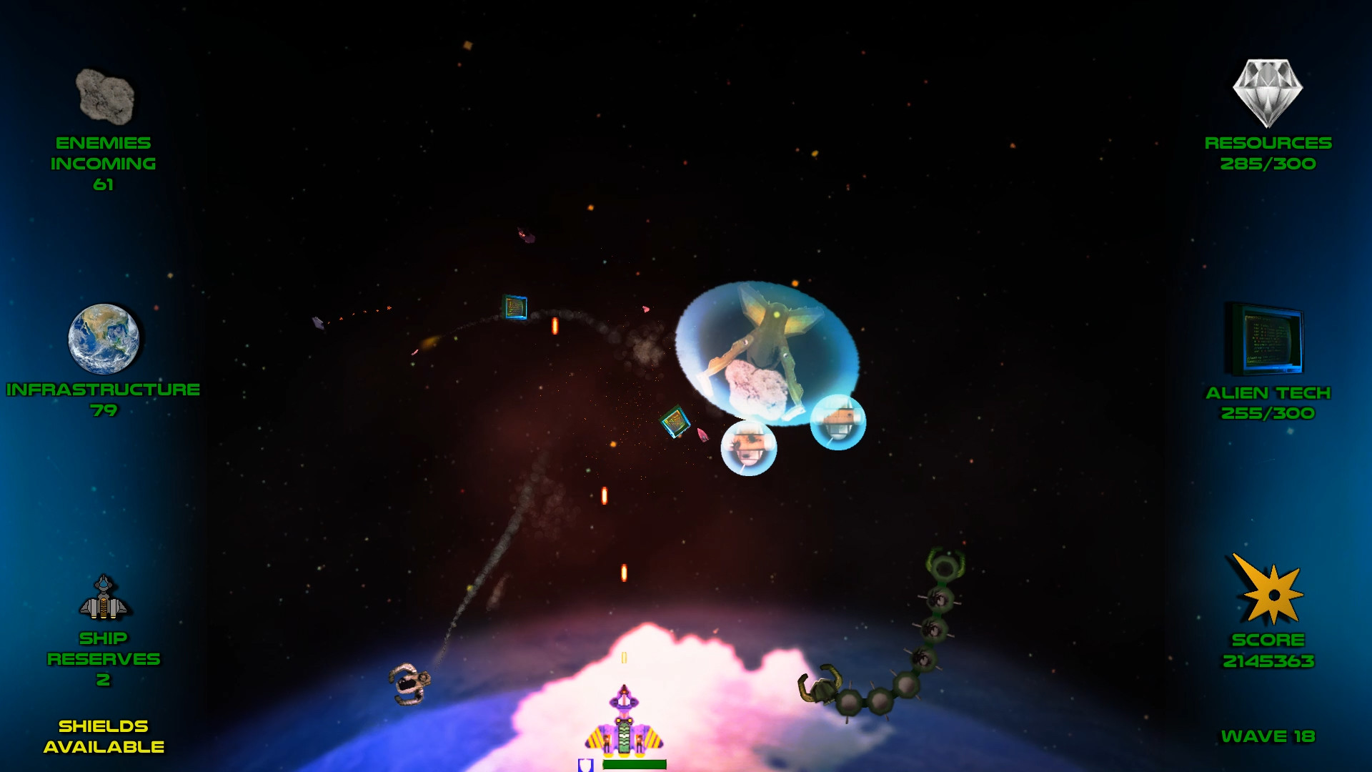 Stop the Saturnians! screenshot 7