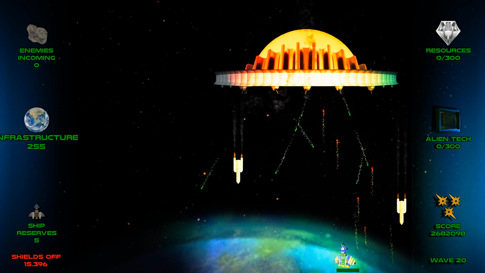 Stop the Saturnians! screenshot 3
