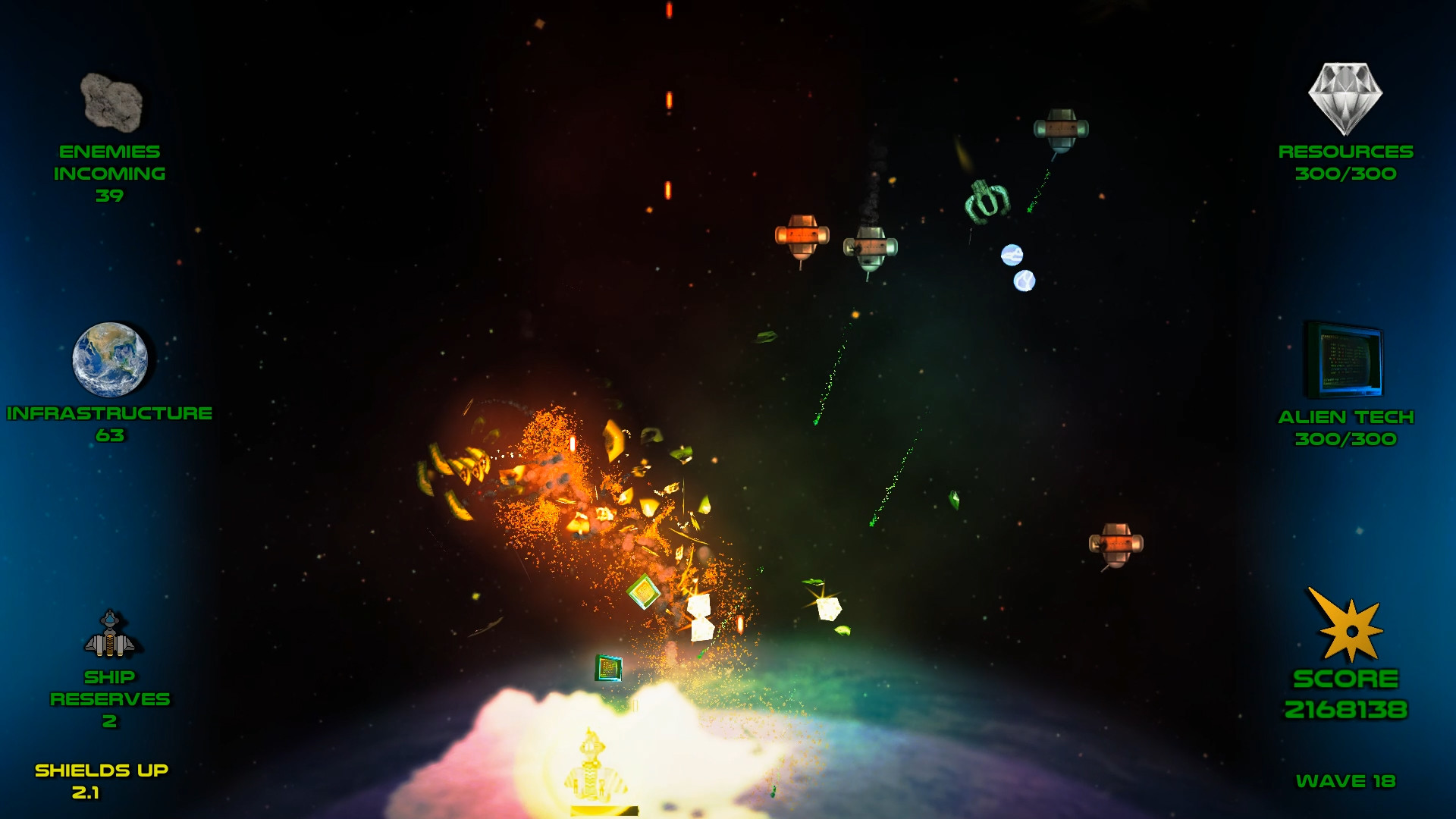 Stop the Saturnians! screenshot 4