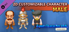 Game Character Hub PE: 2D Customizable Character - Male