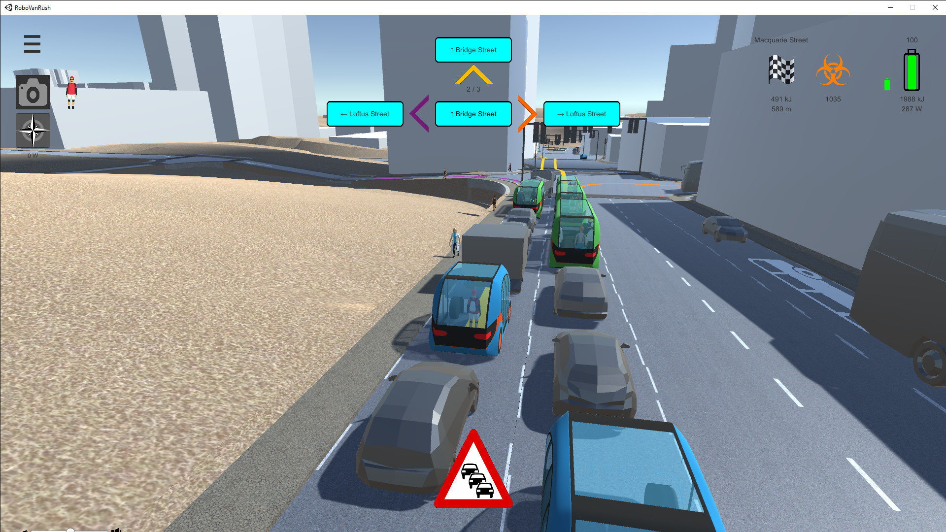 RoboVanRush screenshot 1