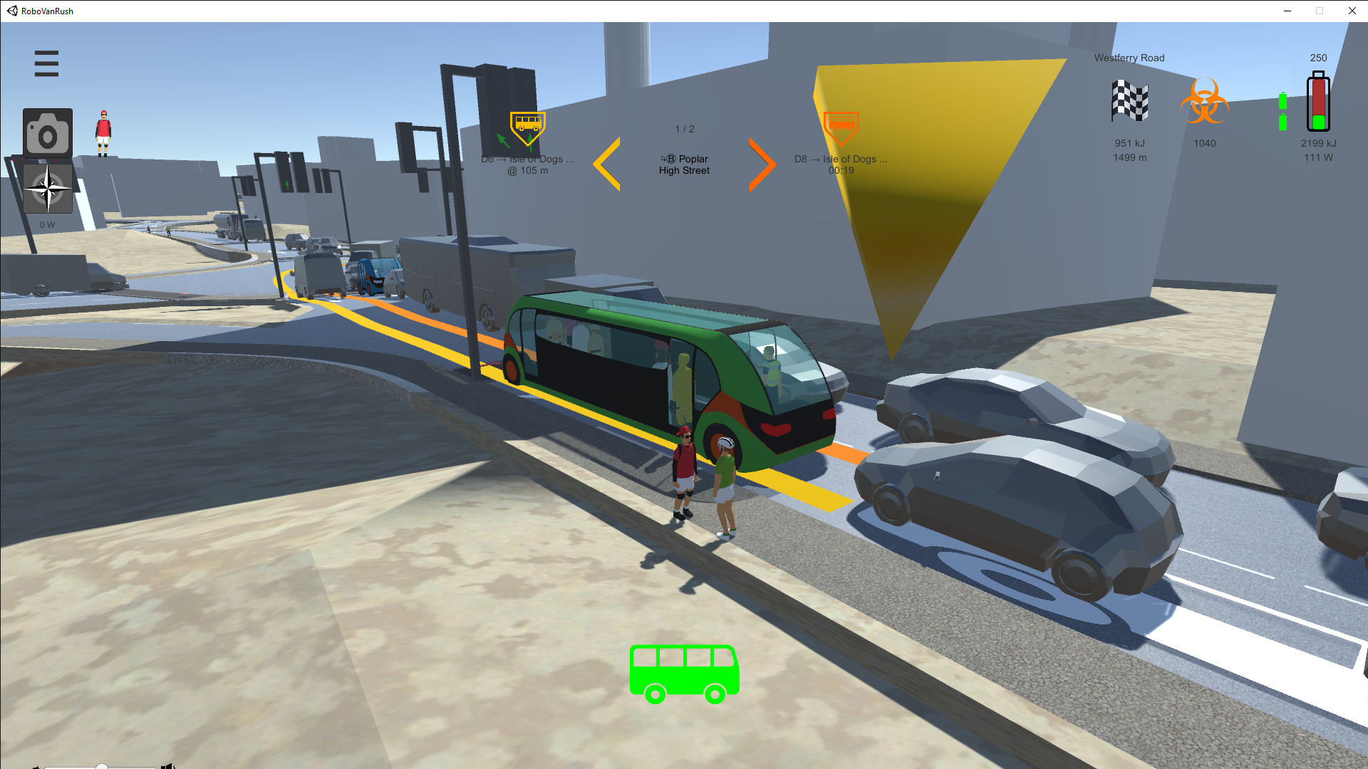 RoboVanRush screenshot 2