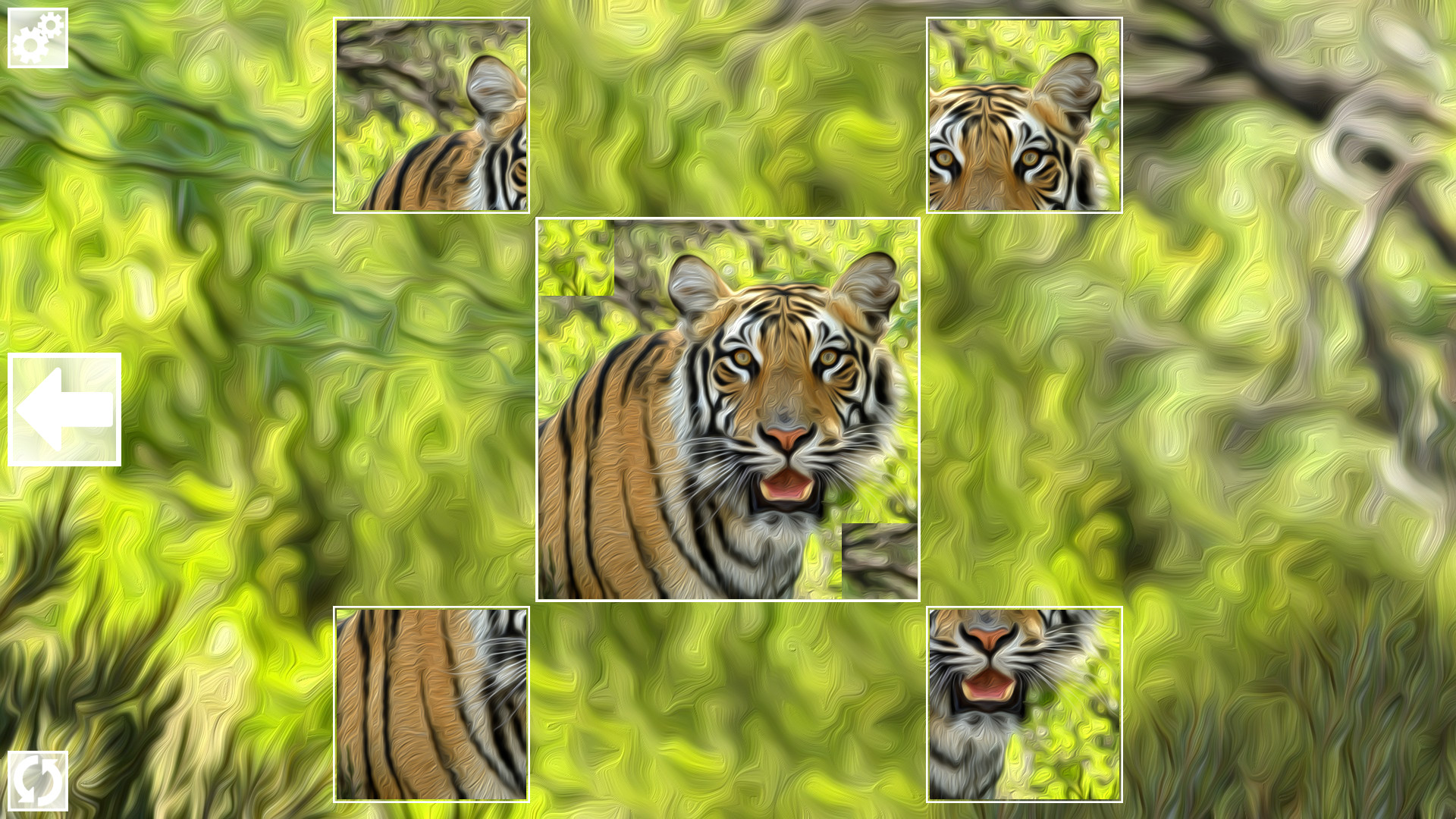 Puzzle Art: Predators screenshot 1