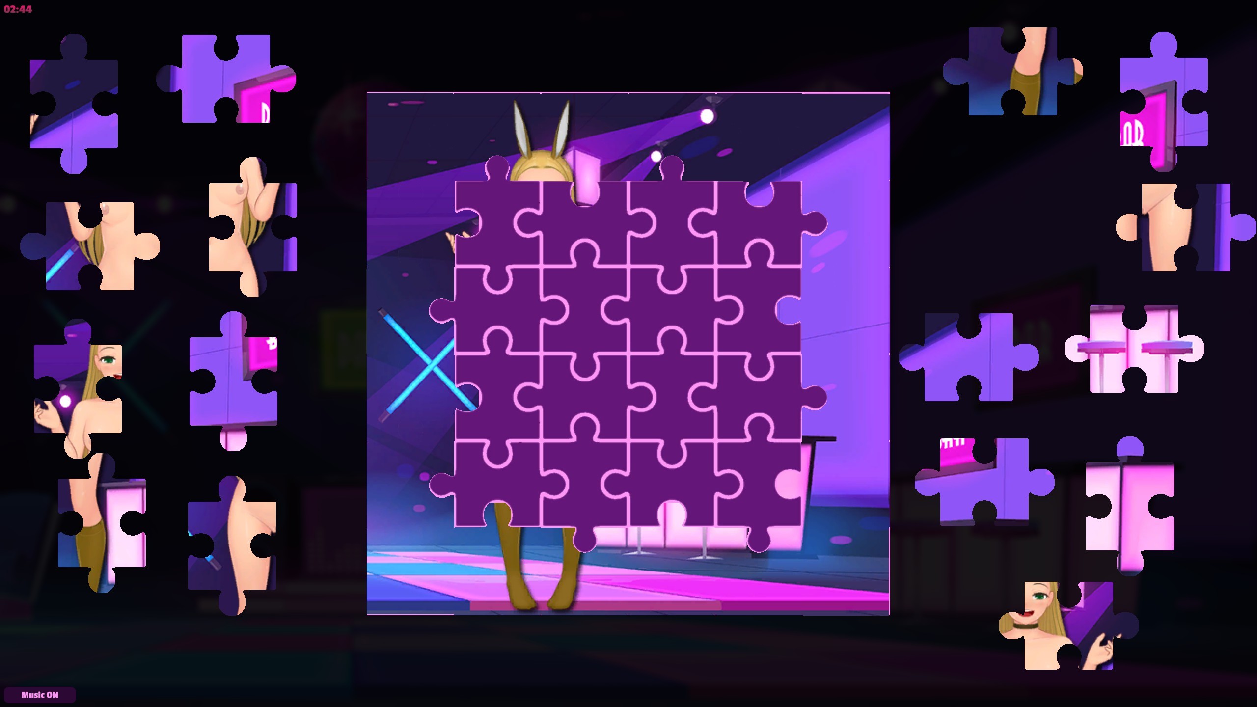Adult Puzzles - Hentai NightClub screenshot 4