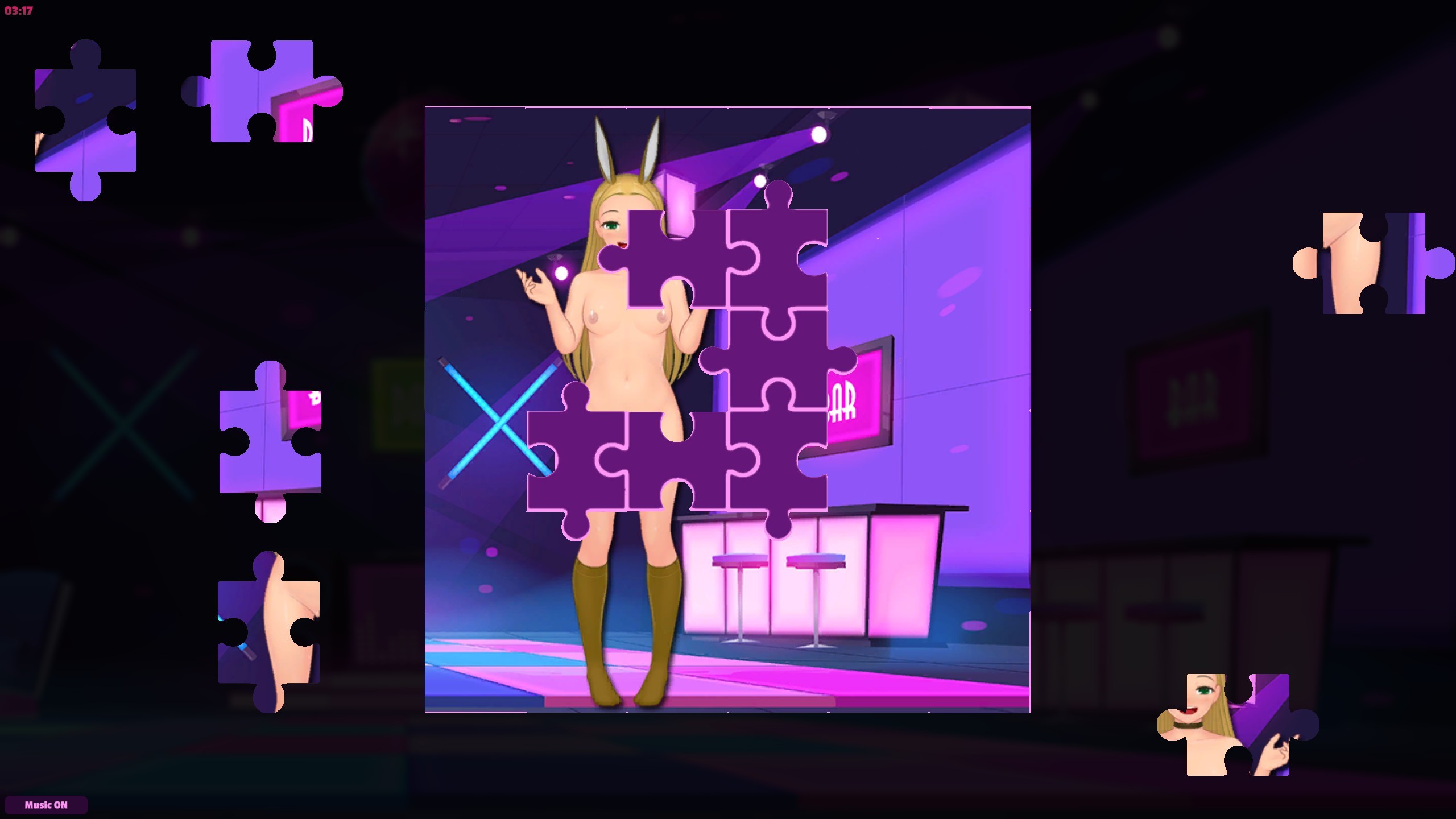 Adult Puzzles - Hentai NightClub screenshot 5