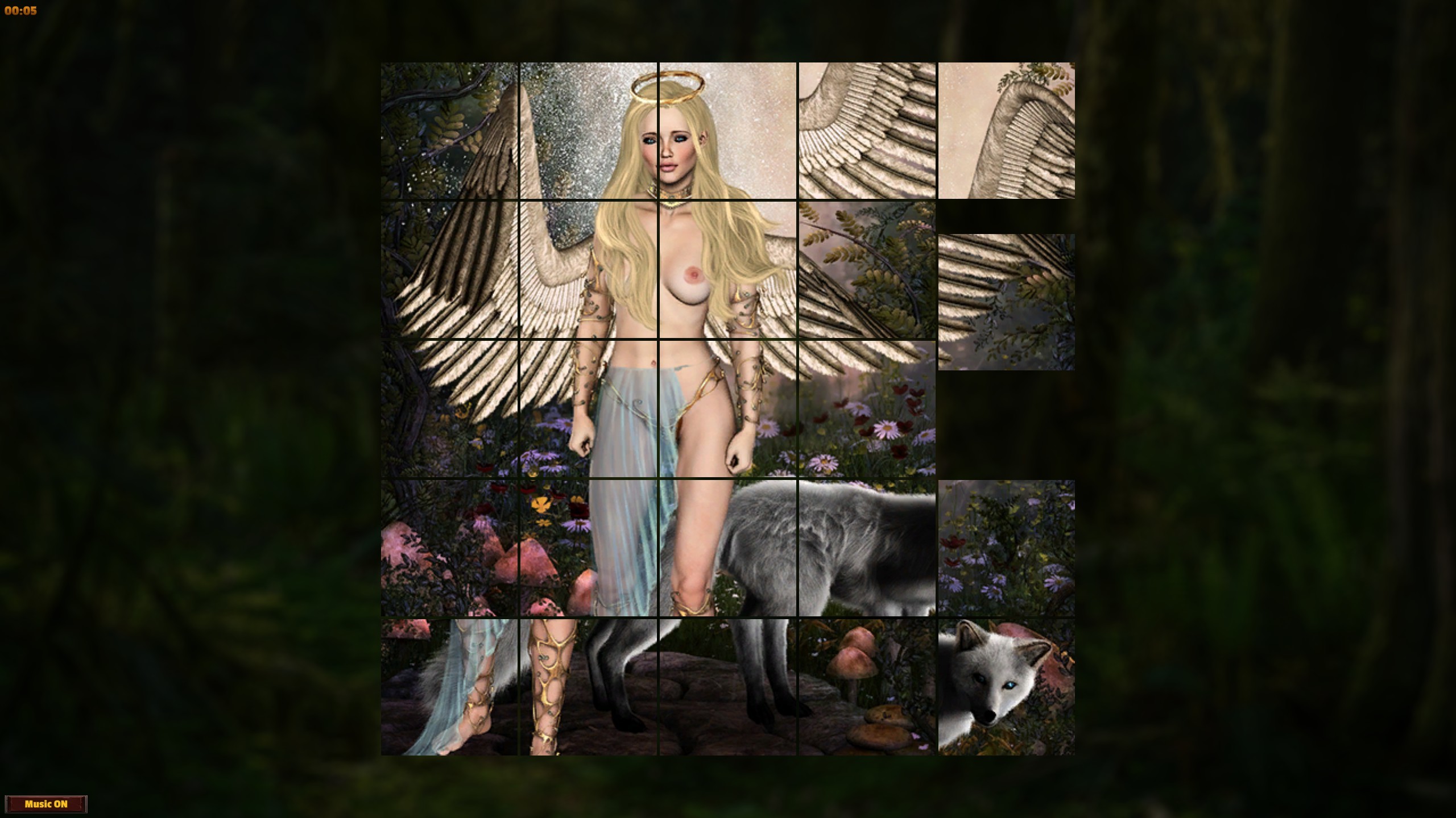 Adult Puzzles - Fantasy Ladies screenshot 3