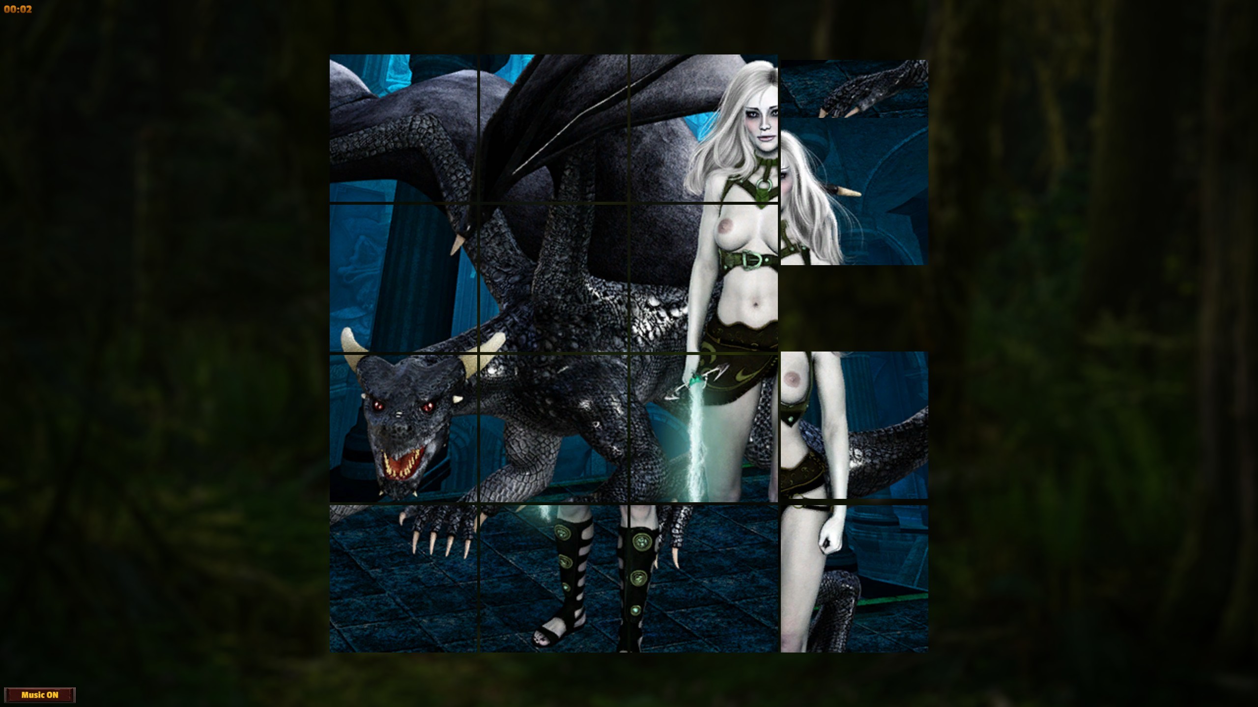 Adult Puzzles - Fantasy Ladies screenshot 2