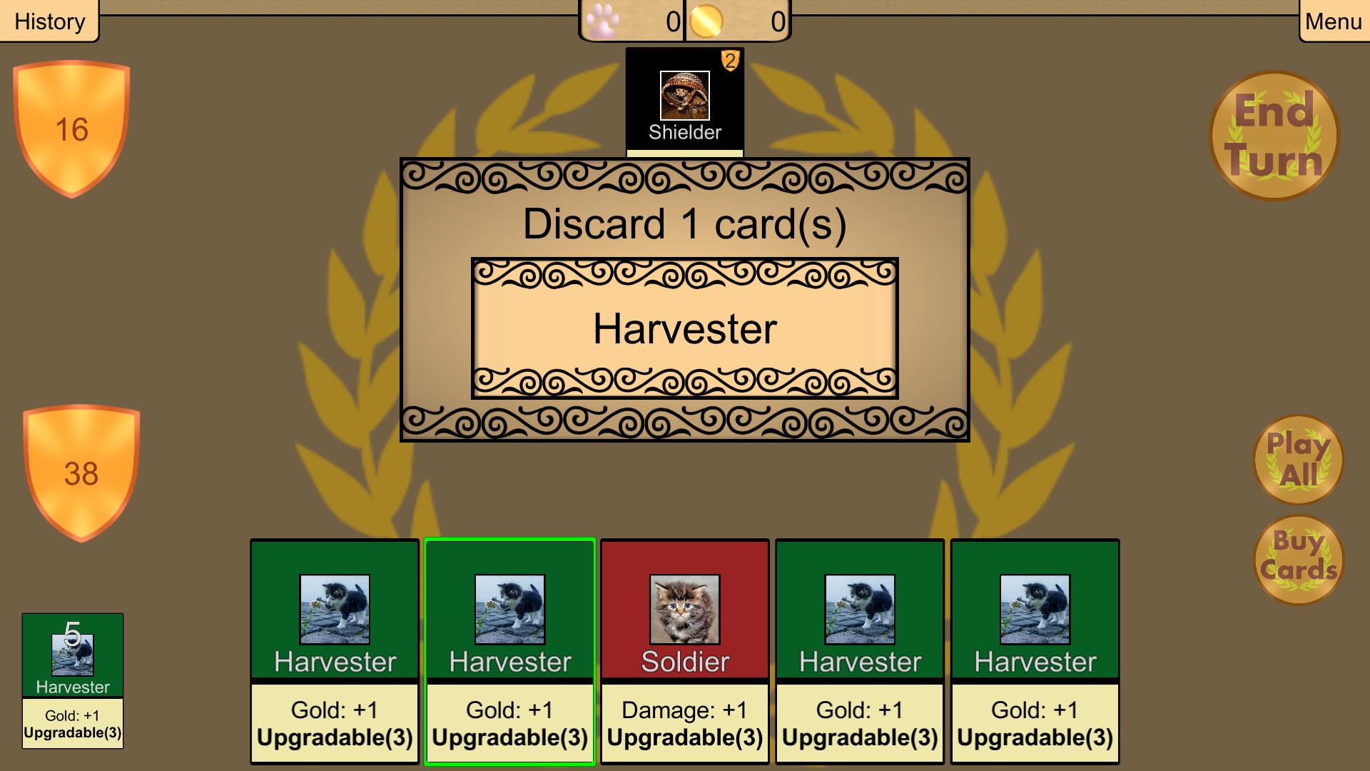 Roman Wars: Deck Building Game screenshot 4