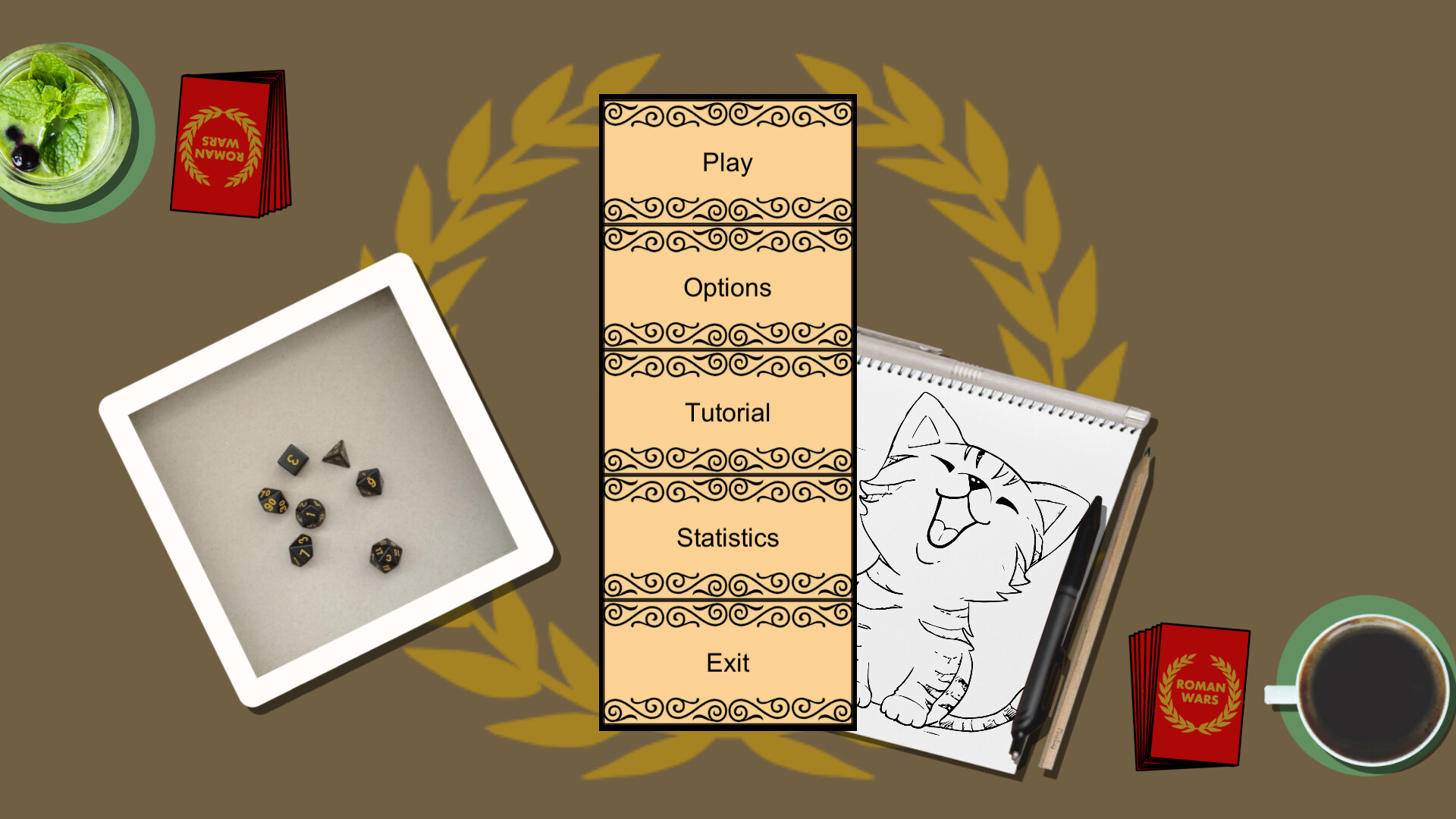 Roman Wars: Deck Building Game screenshot 1