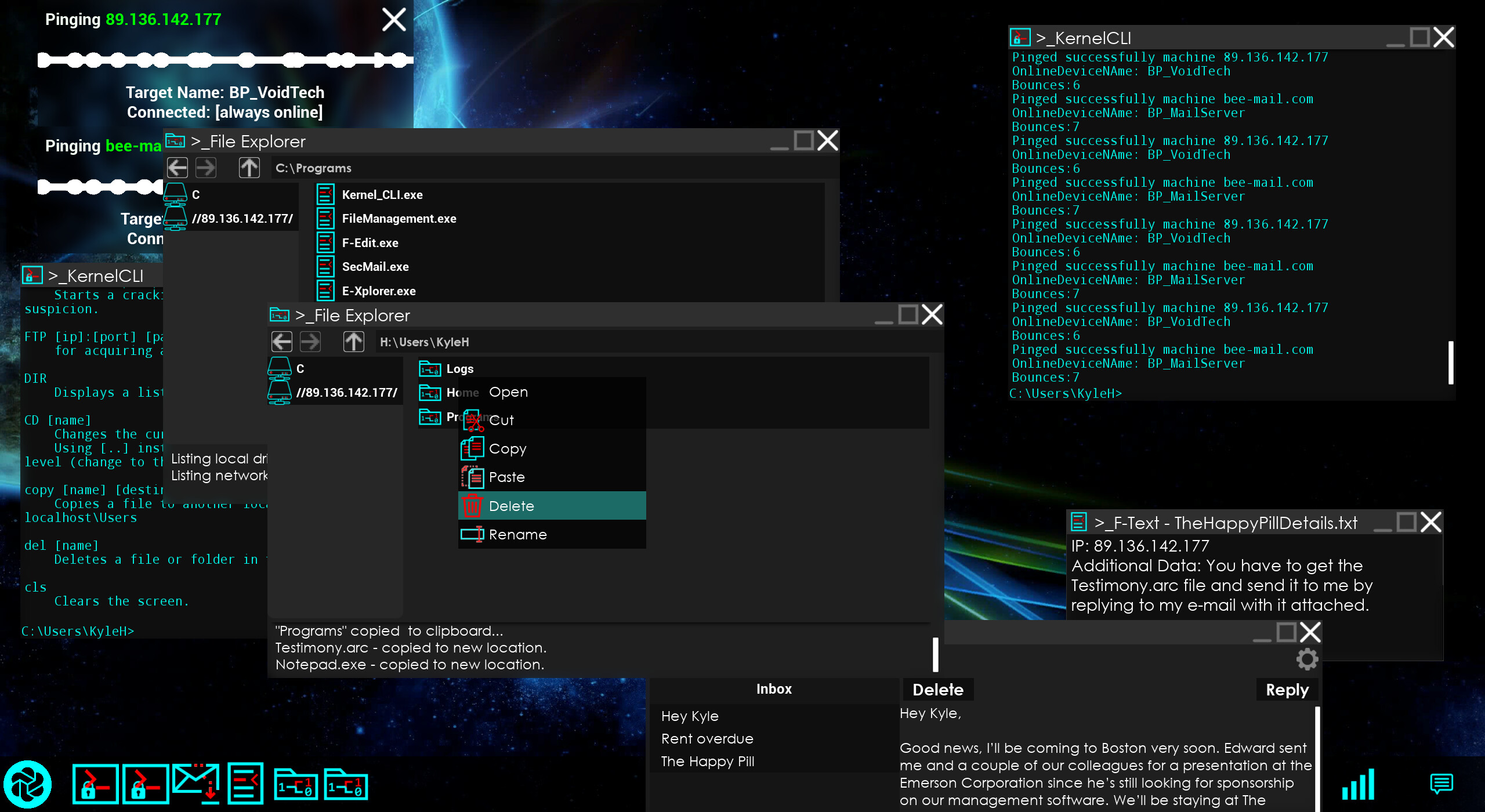 Phantom-OS screenshot 2