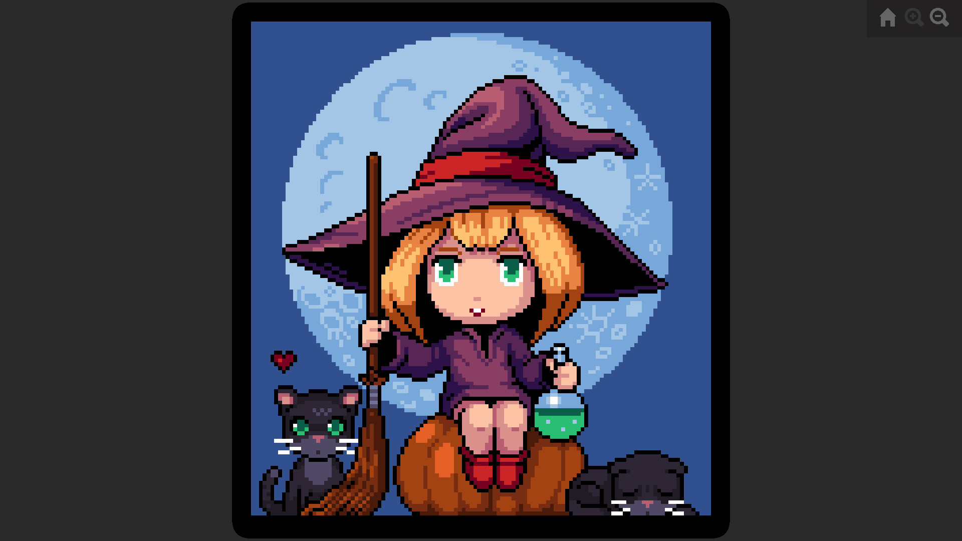 Coloring Game 4 - Halloween screenshot 4