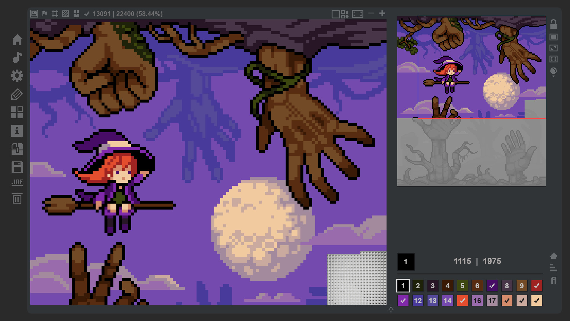 Coloring Game 4 - Halloween screenshot 3