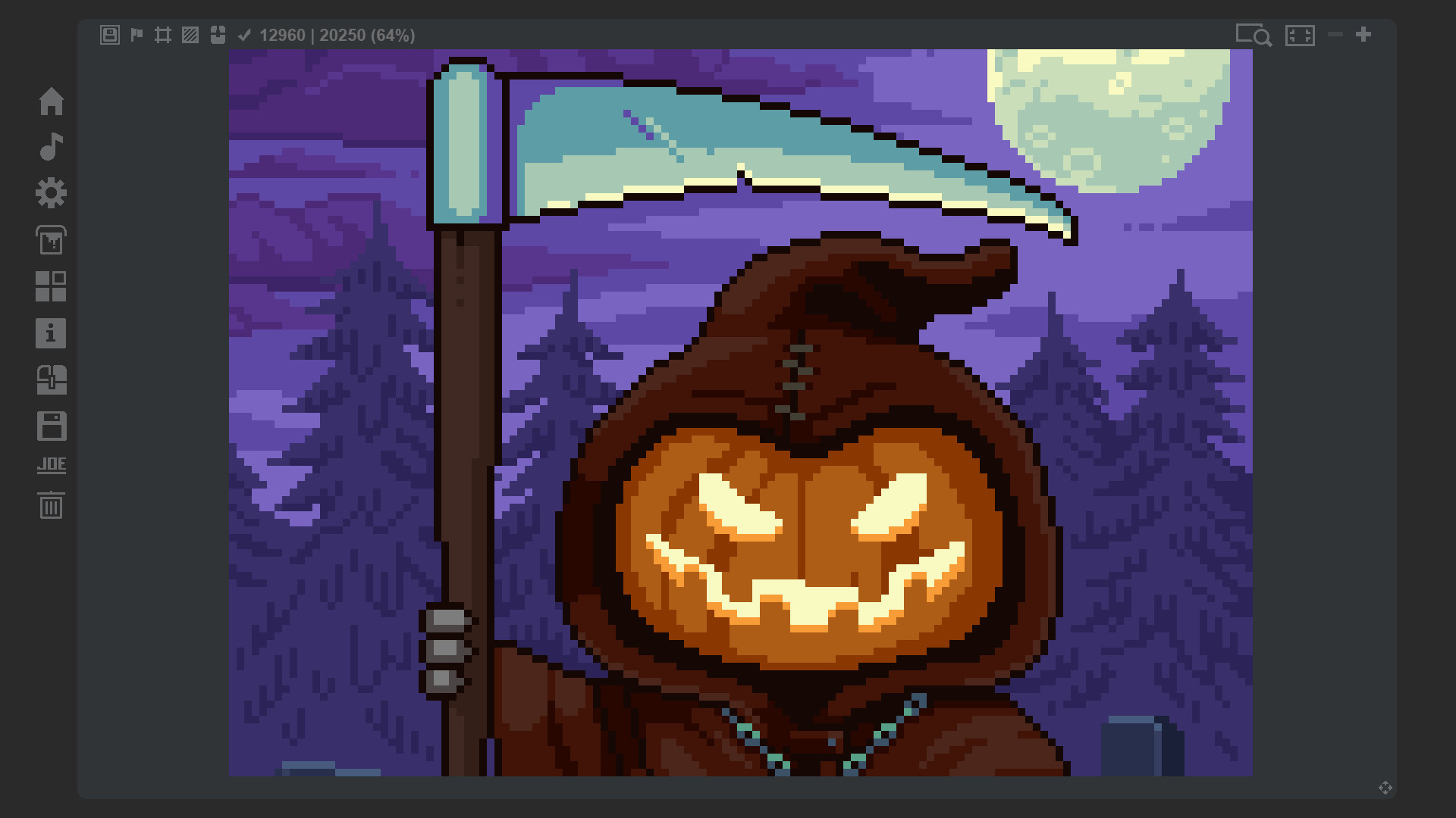 Coloring Game 4 - Halloween screenshot 1