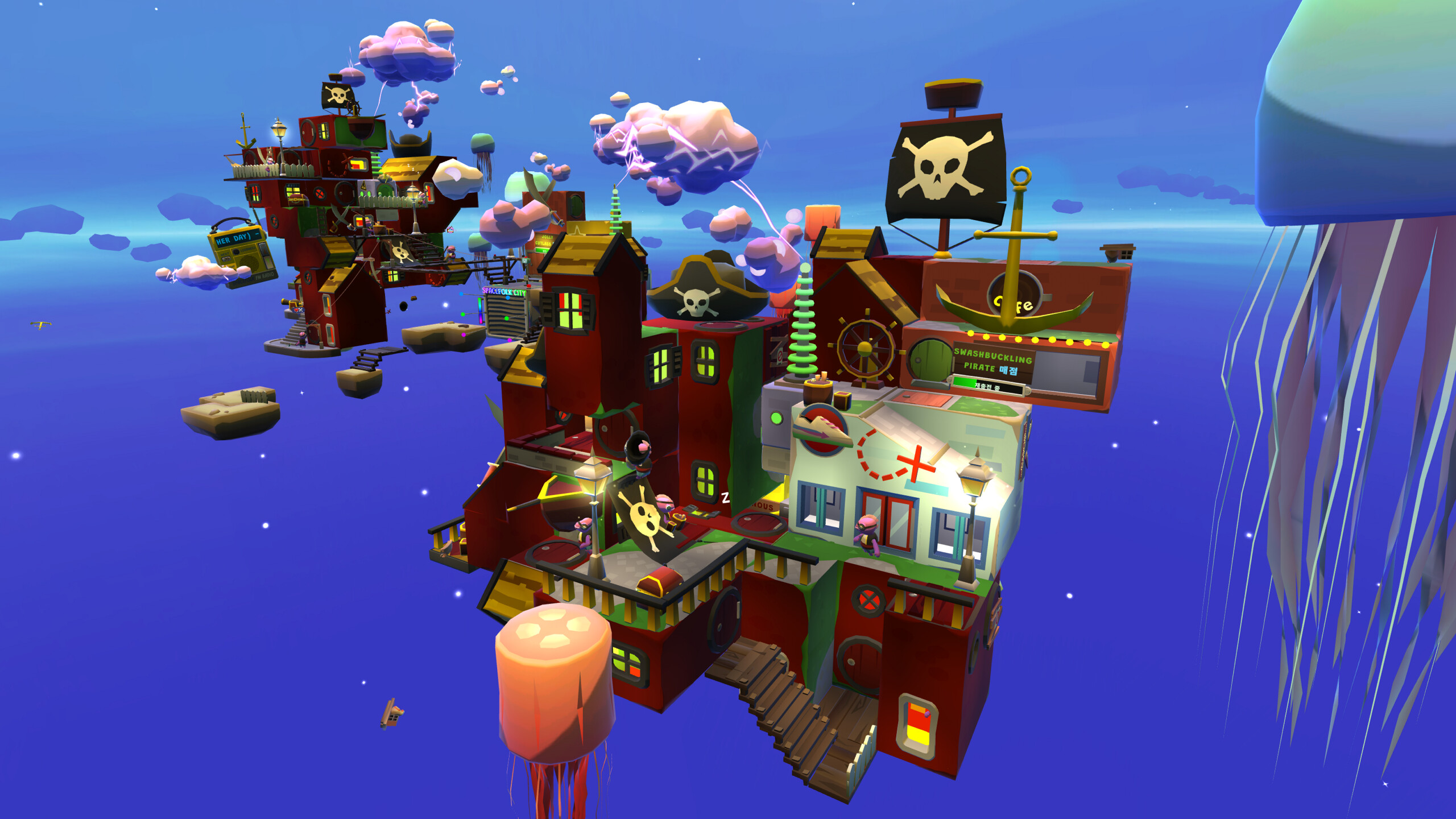 Spacefolk City screenshot 1