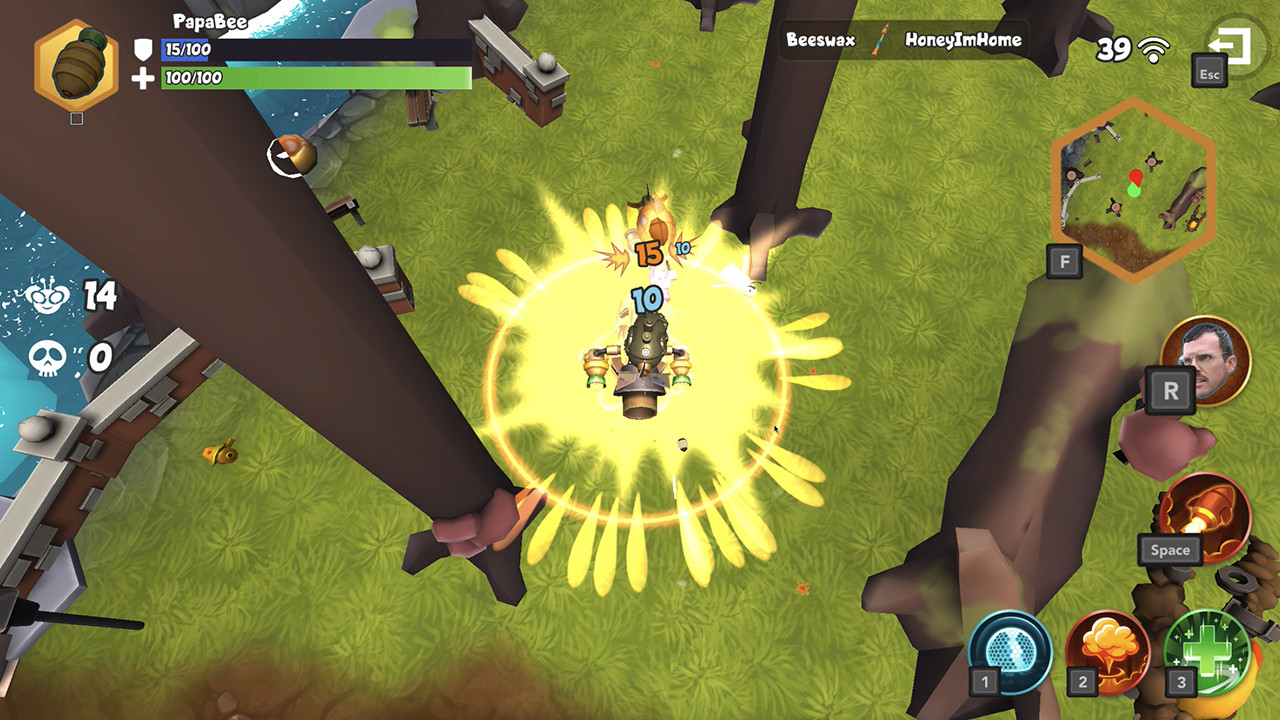 Battle Bees Royale screenshot 2