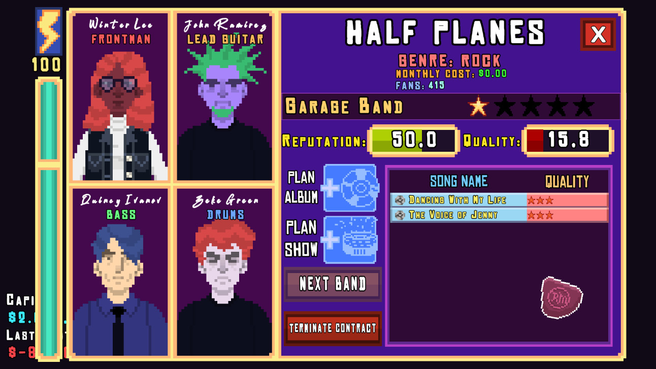 Rock Star Manager screenshot 5