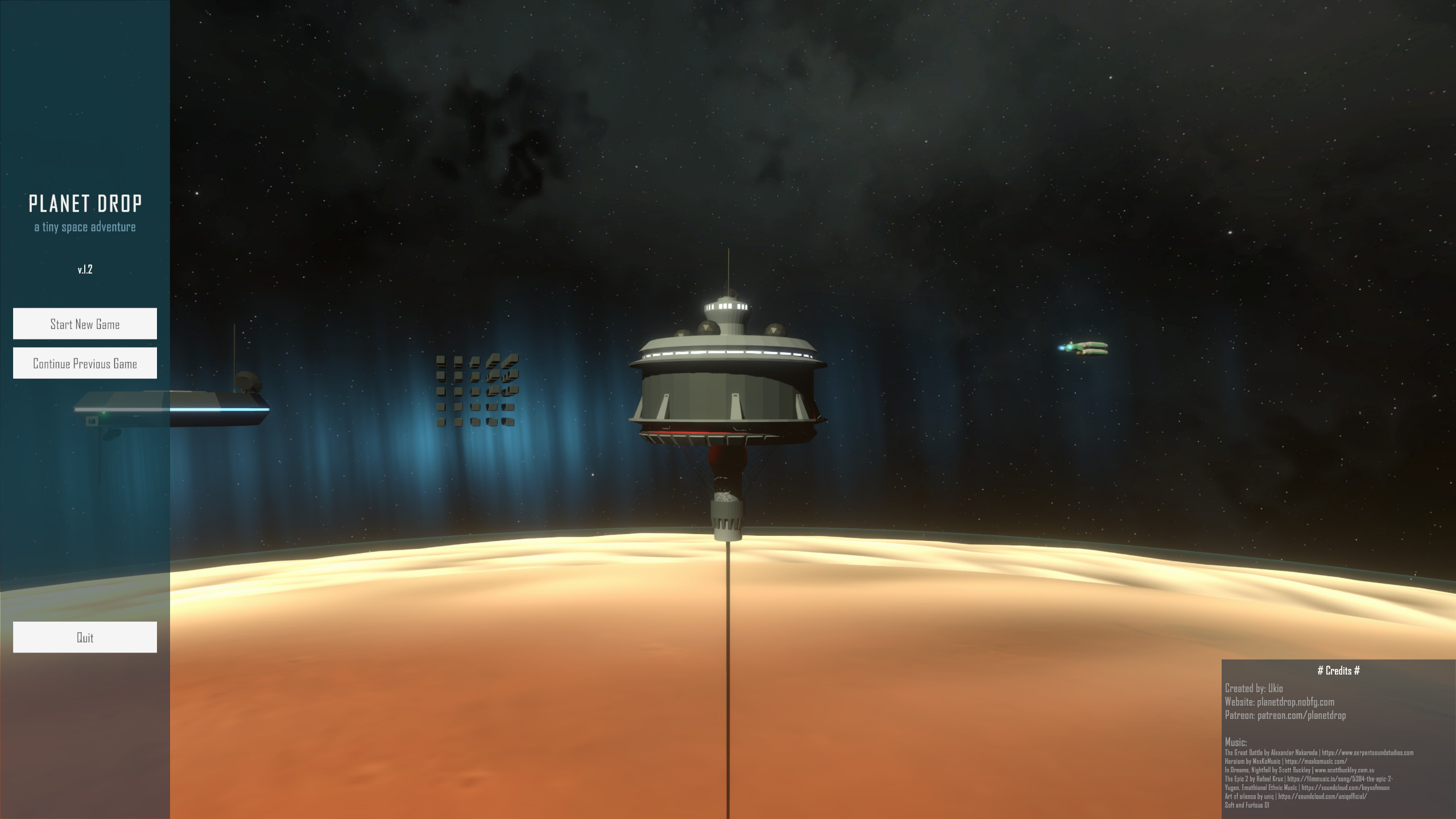 PlanetDrop - A Tiny Space Adventure screenshot 1
