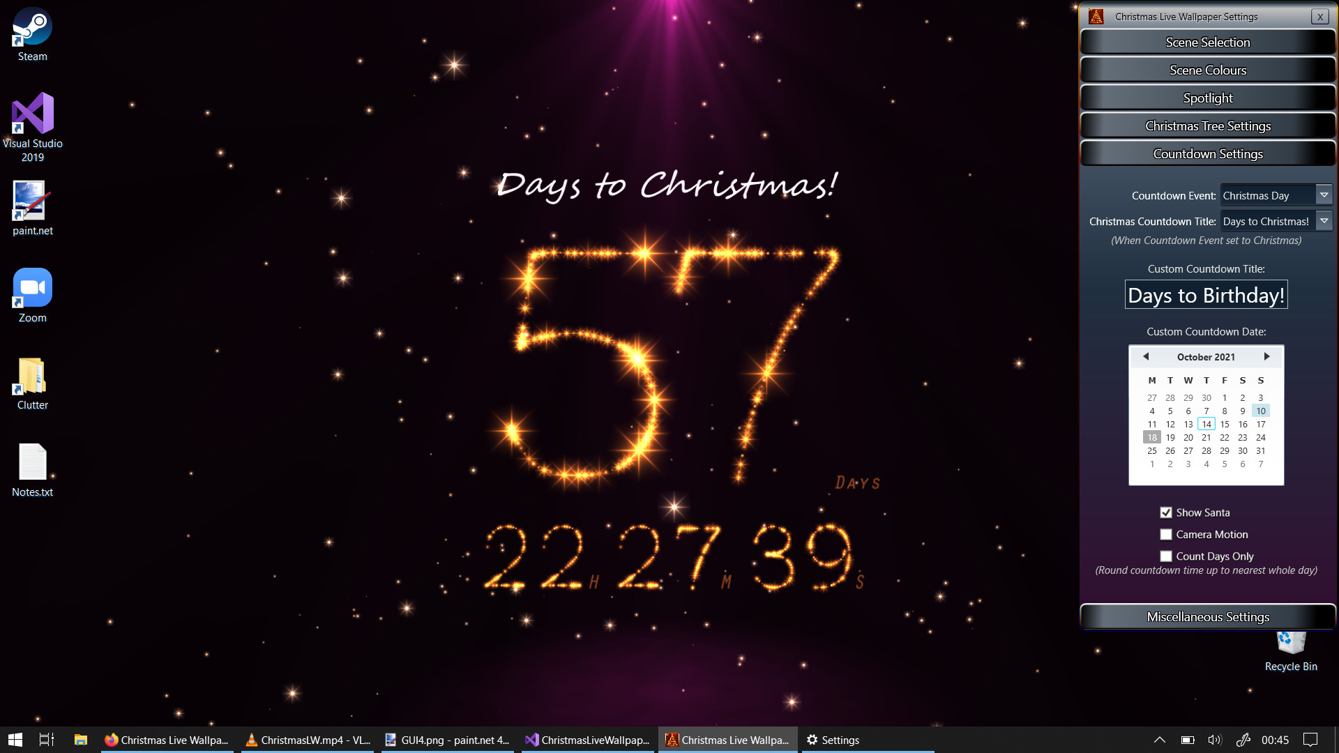 Christmas Live Wallpaper screenshot 3
