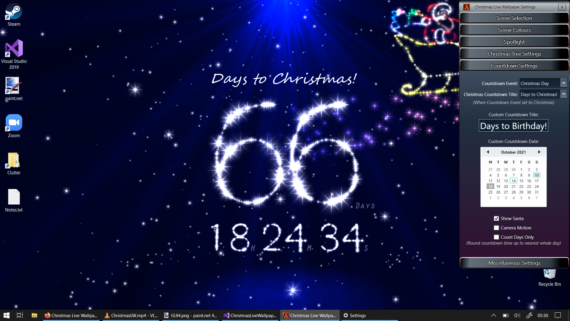 Christmas Live Wallpaper screenshot 9
