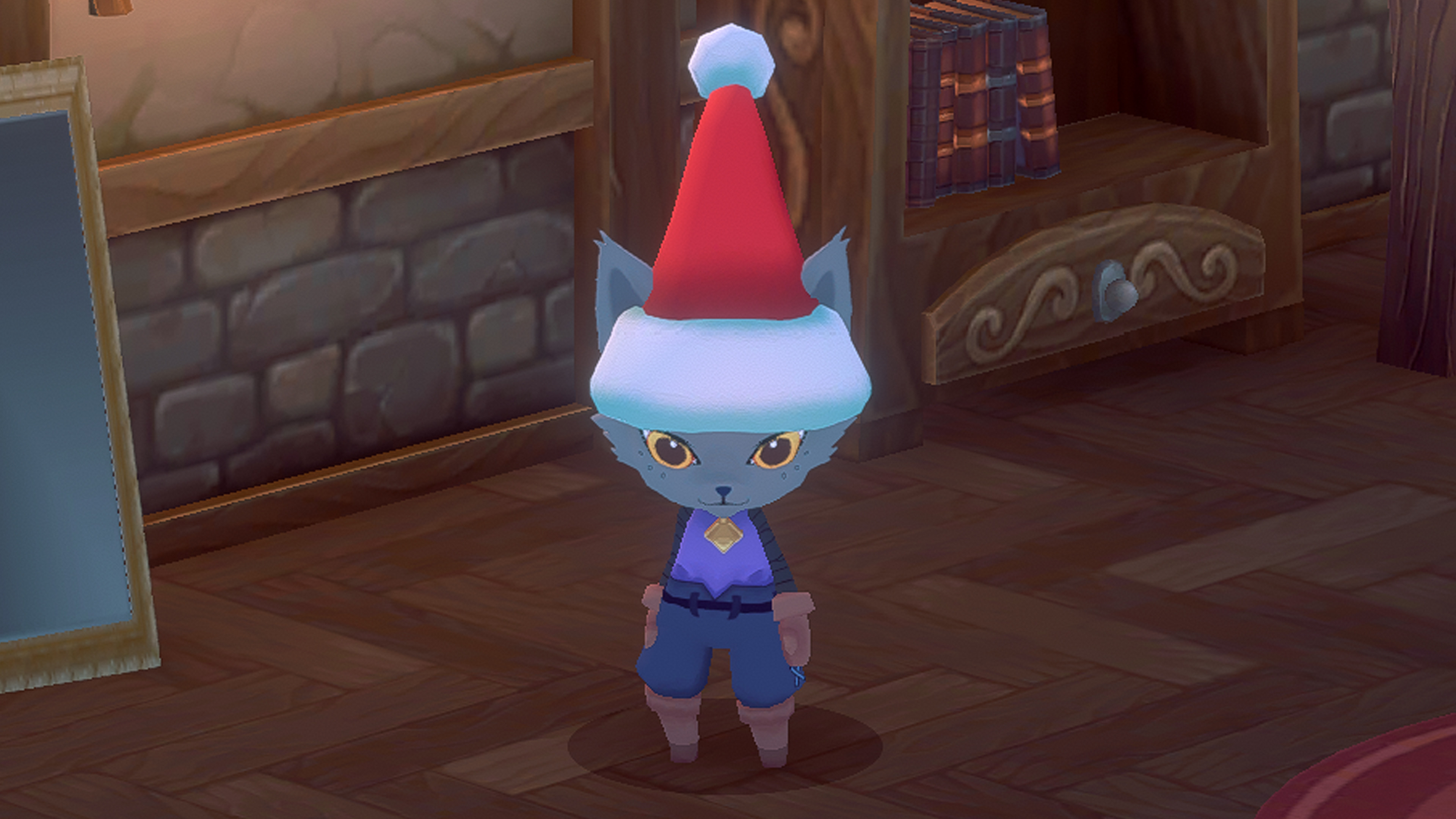 Kitaria Fables - Santa Hat screenshot 1