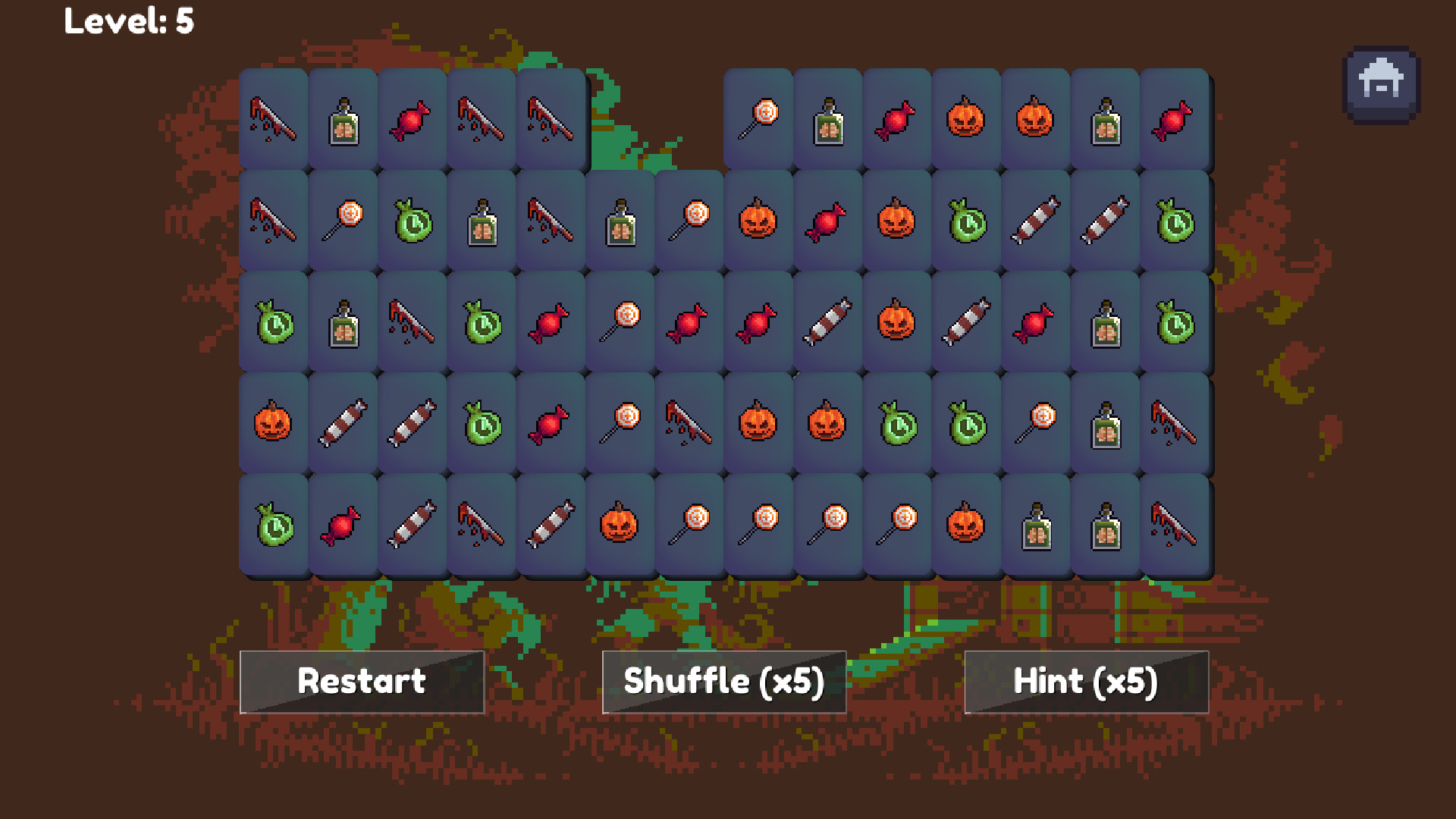 Spooky Mahjong screenshot 5