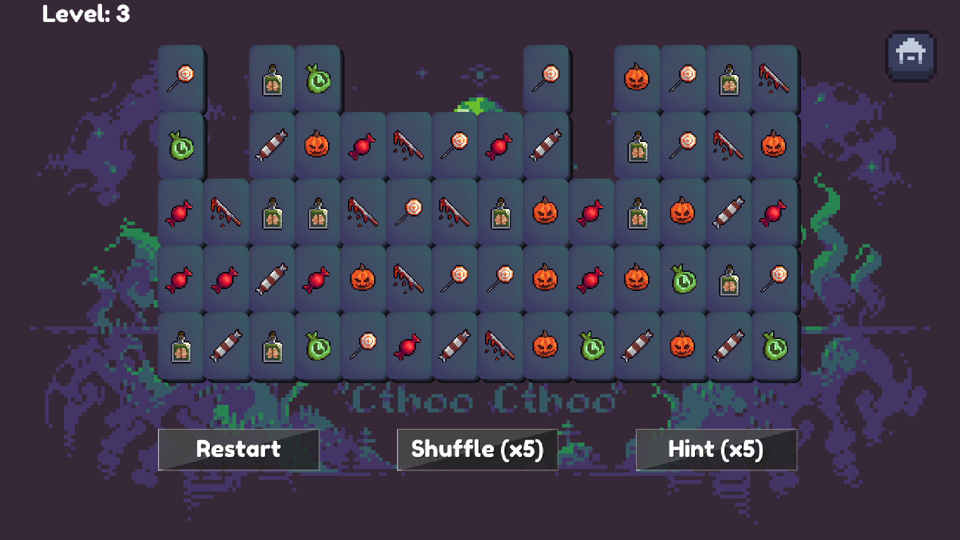 Spooky Mahjong screenshot 3