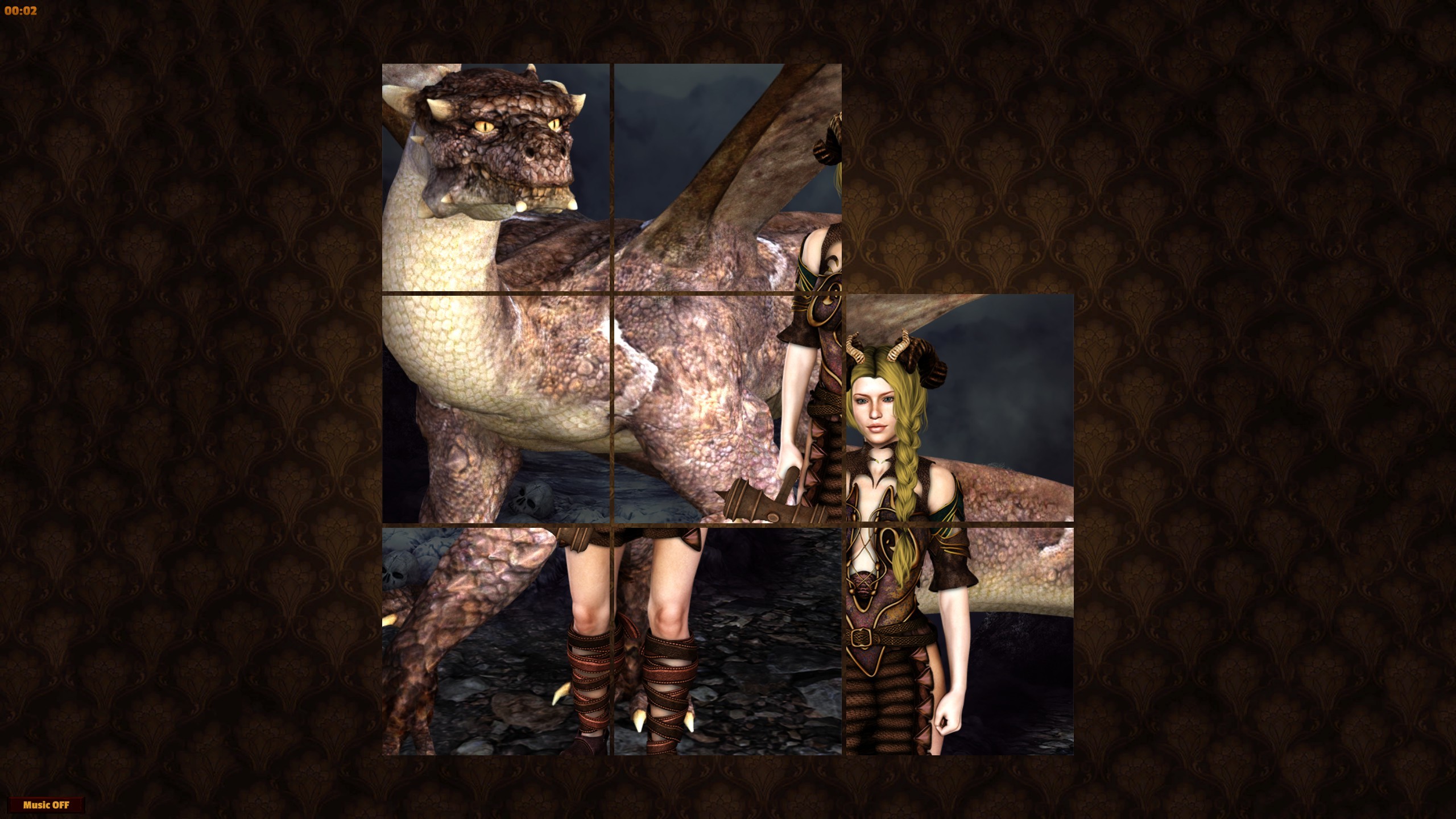 Fantasy Sliding Puzzle 4 screenshot 1