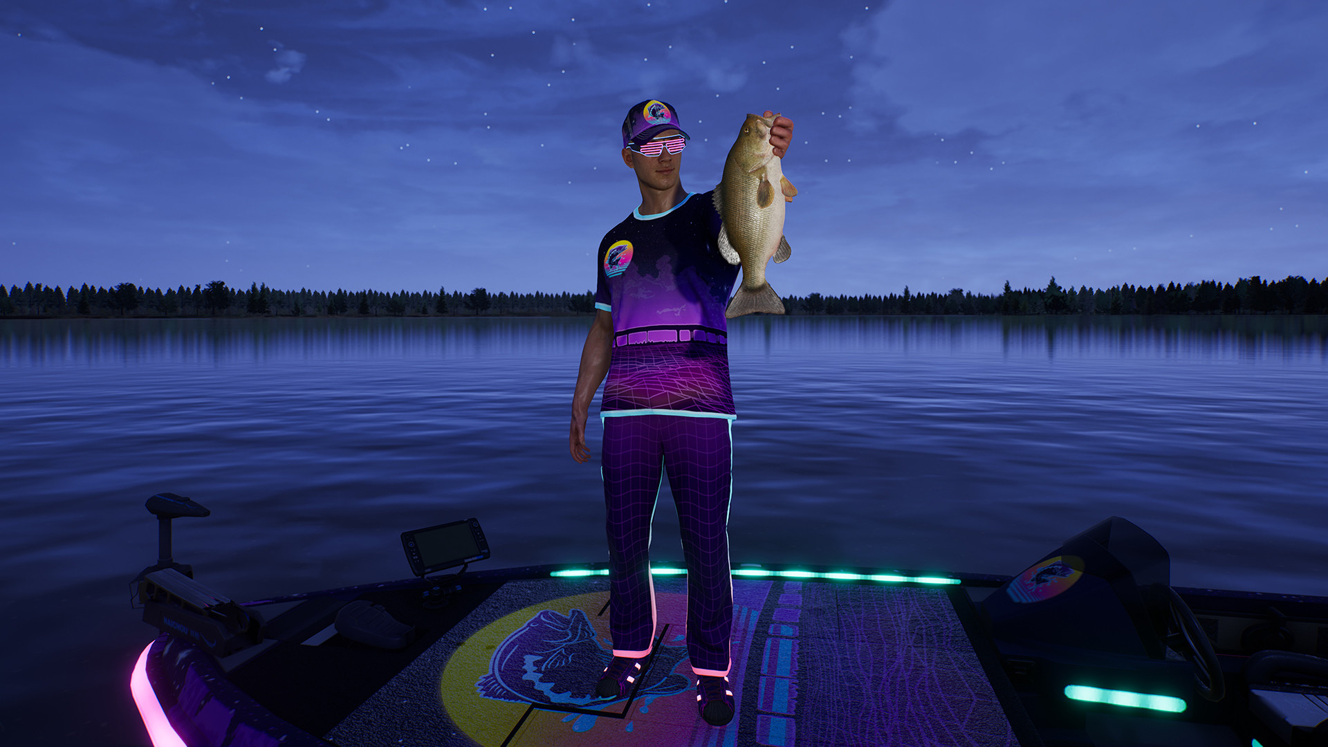 Bassmaster® Fishing 2022: Synthwave Pack screenshot 7
