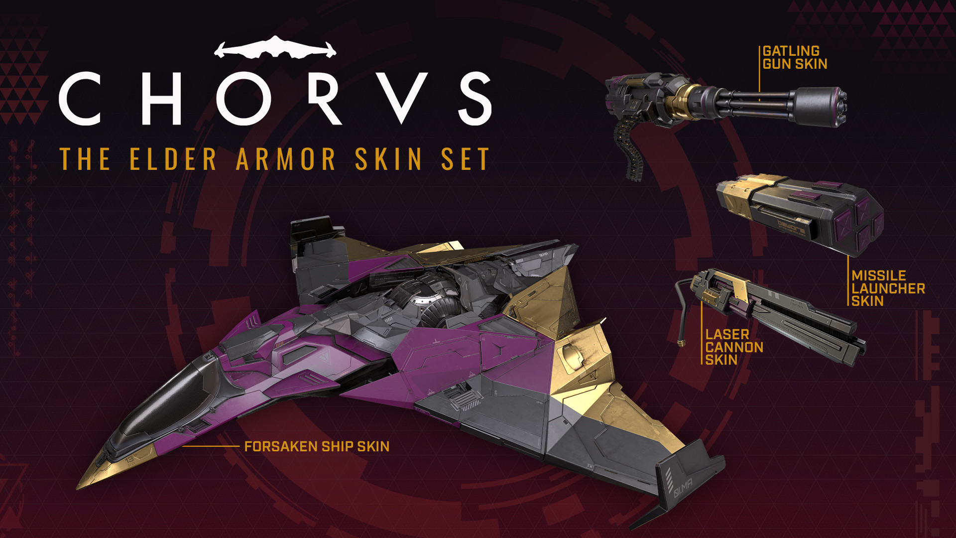 Chorus - The Elder Armor Skin Set screenshot 1