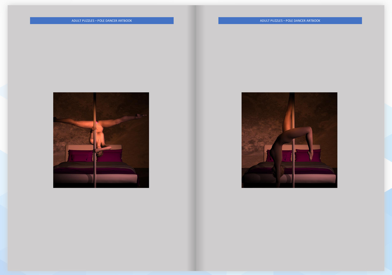 Adult Puzzles - Pole Dancer ArtBook screenshot 1