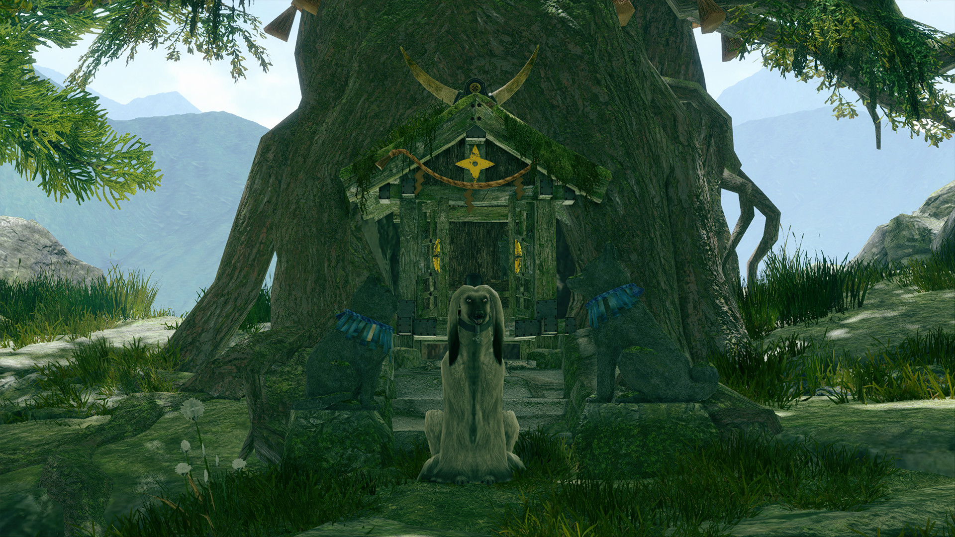 MONSTER HUNTER RISE - "Long Coat Costume" Palamute layered armor set screenshot 5