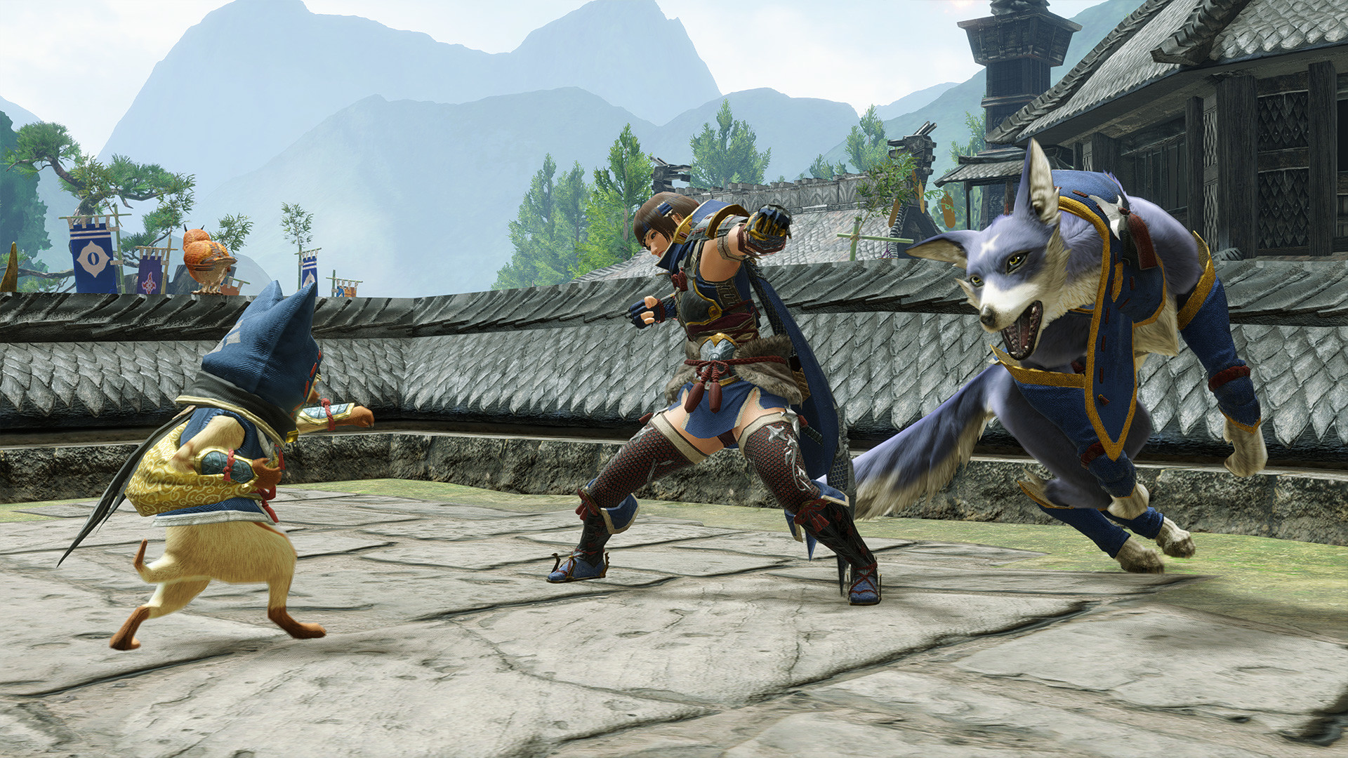 MONSTER HUNTER RISE - "Attack" pose set screenshot 5