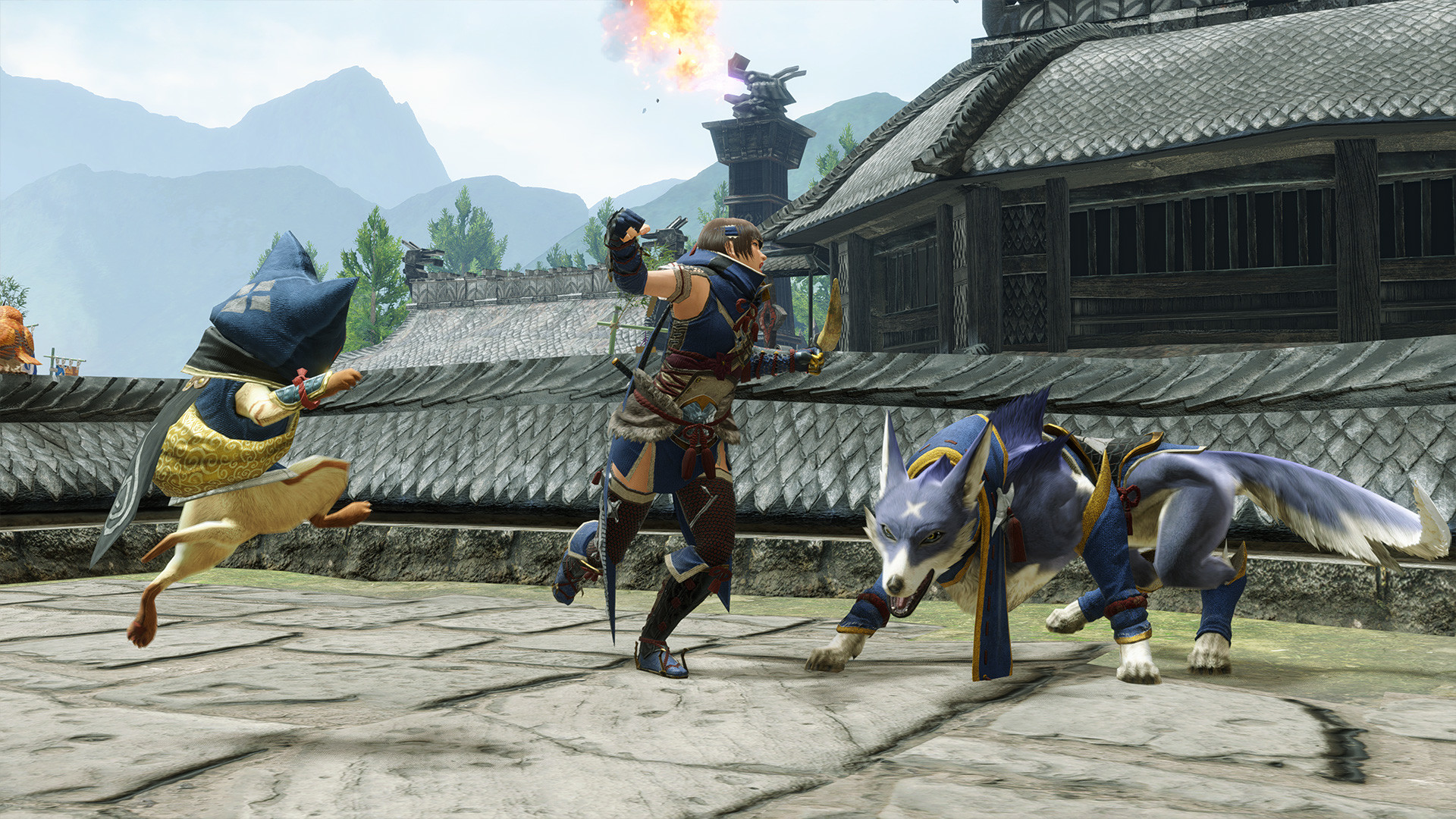 MONSTER HUNTER RISE - "Attack" pose set screenshot 4
